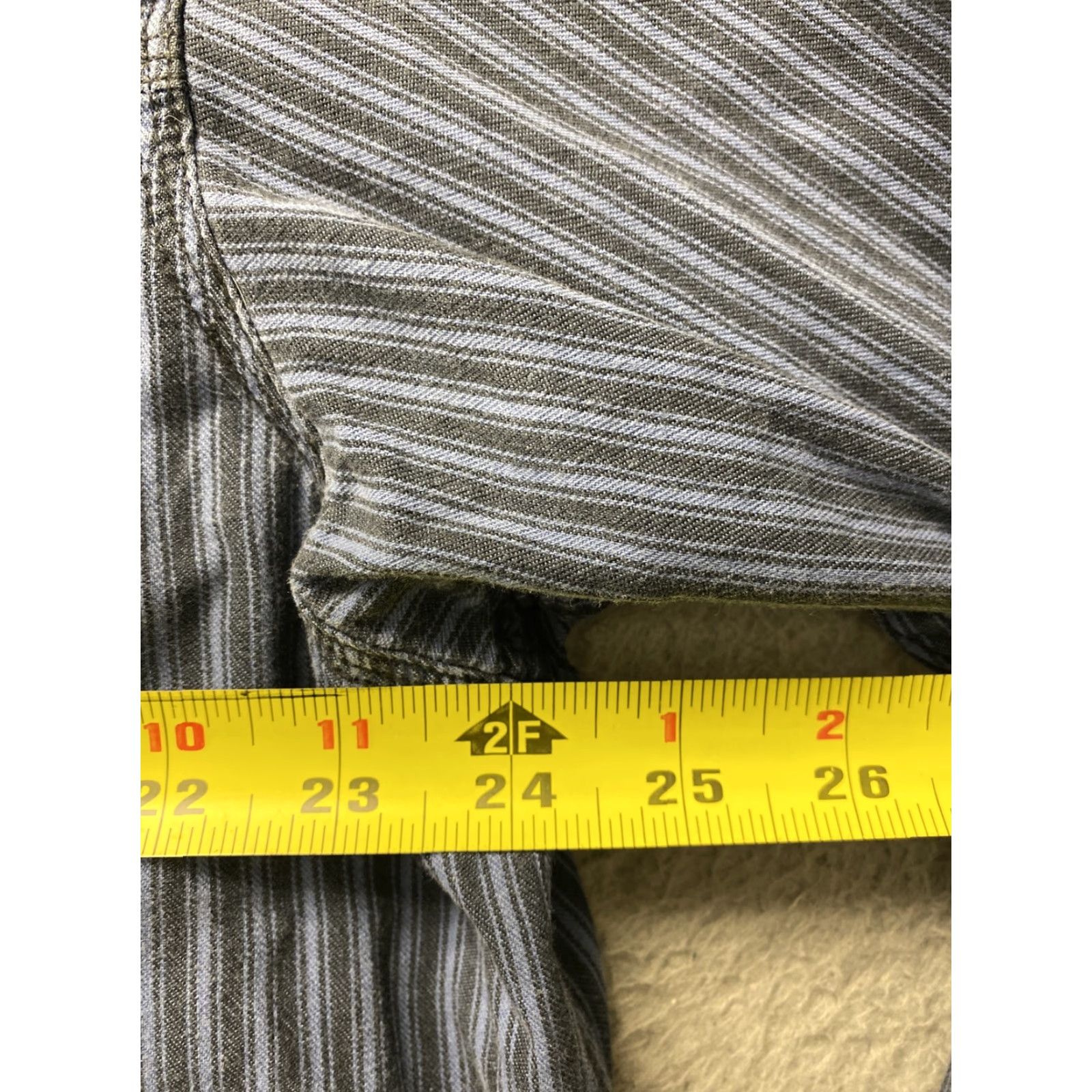 Harley Davidson VINTAGE Harley-Davidson SHIRT Men XL Blue Striped Button-Up Motorcycle 104-24 Mens Size US XL / EU 56 / 4 - 5 Thumbnail