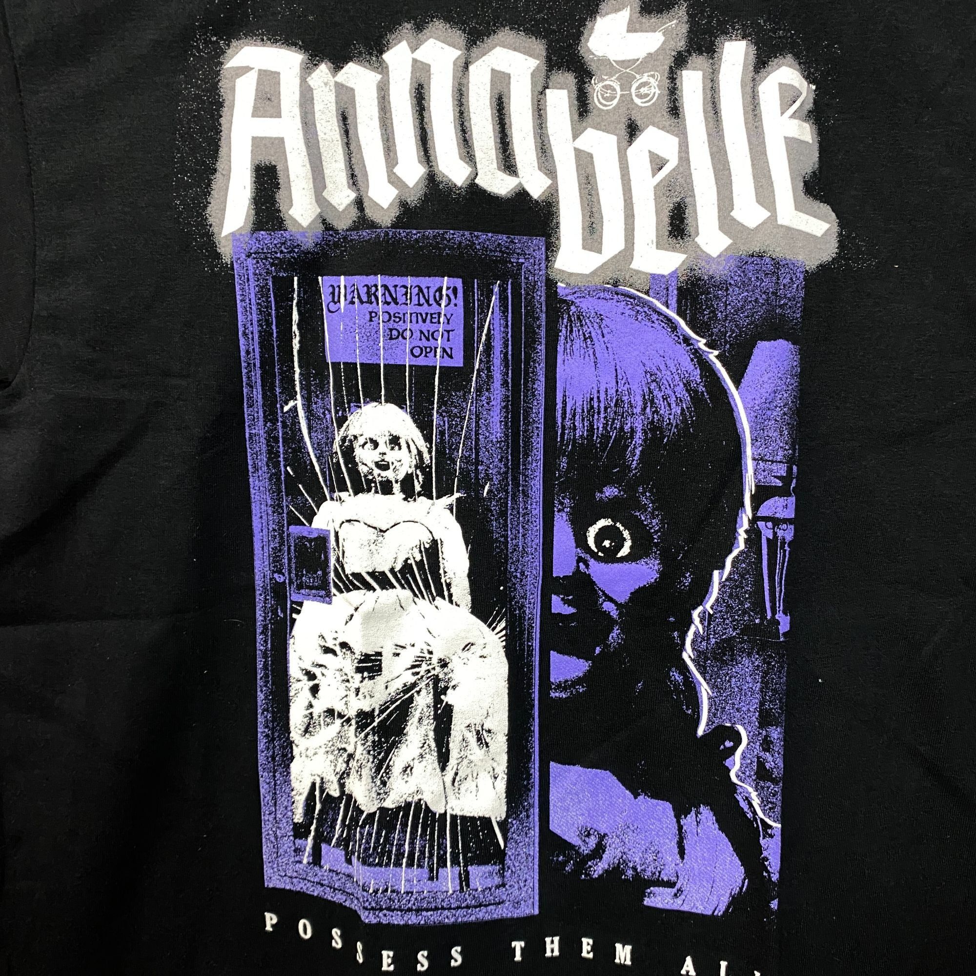 Ripple Junction Annabelle The Conjuring Horror Graphic T-Shirt Medium Size US M / EU 48-50 / 2 - 2 Thumbnail