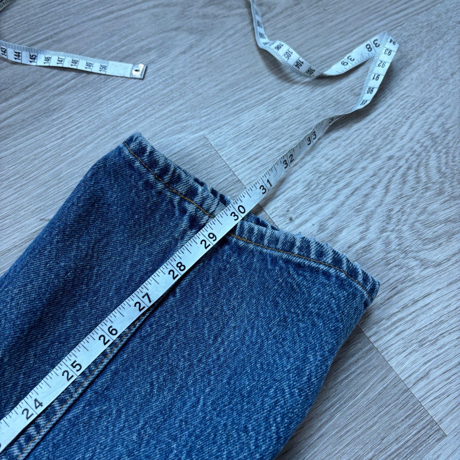 Levi's × Vintage VTG 80s Levi's 501 Straight Leg Jeans Made in USA 30x30 Size US 30 / EU 46 - 8 Thumbnail