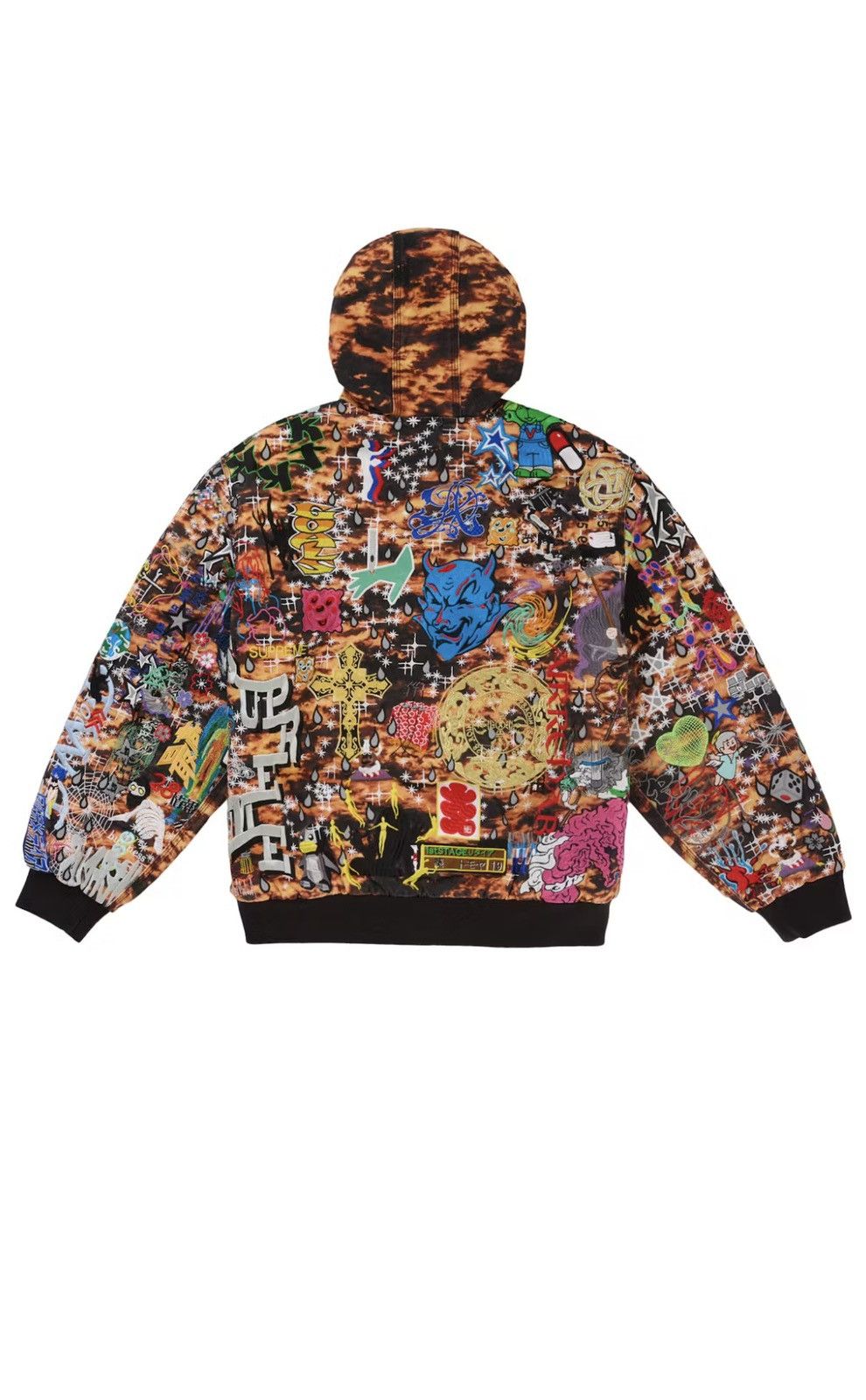 AOI Embroidered Hooded Work Jacket フレイムス AOI Embroidered Hooded Work Jacket フレイムス