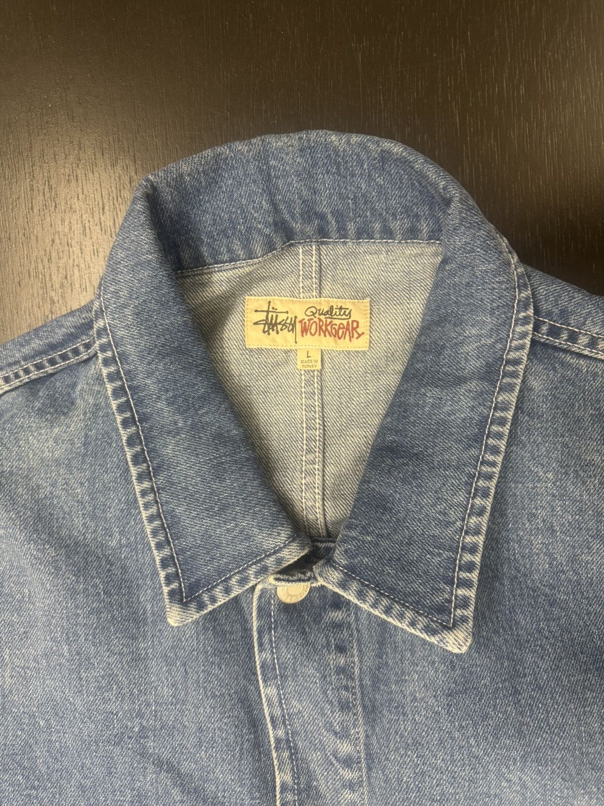 Stussy Stussy Denim Chore Jacket Size US XL / EU 56 / 4 - 3 Thumbnail
