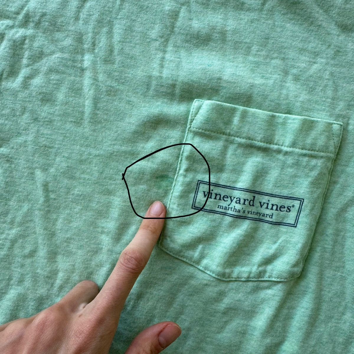 Vineyard Vines Vineyard Vines Vintage Long-Sleeve Pocket Tee bundle Size US S / EU 44-46 / 1 - 9 Thumbnail