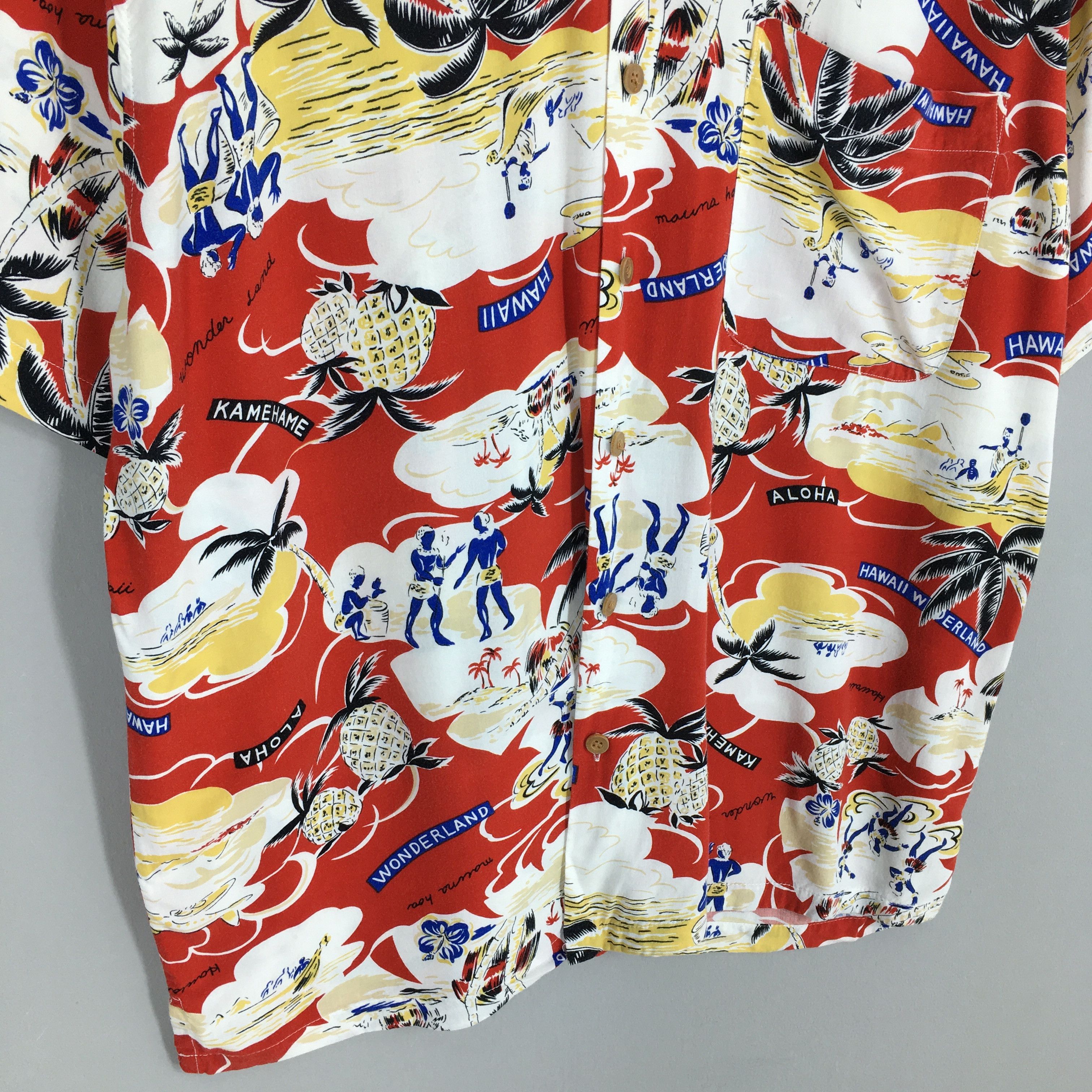 Vintage Vintage Kearney House Hawaiian Hula Girl Aloha Tropical Size US M / EU 48-50 / 2 - 4 Thumbnail