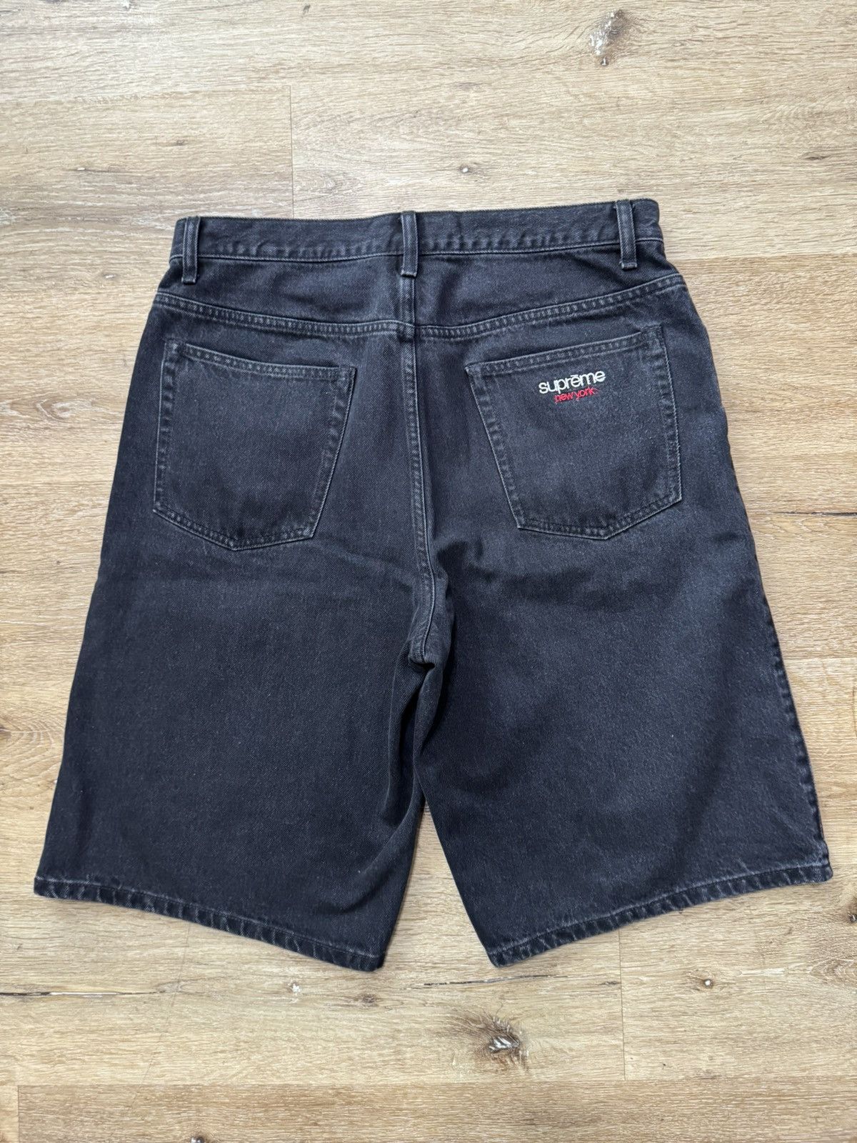 Supreme Frayed Croc Baggy Denim Short 30（Supreme Supreme