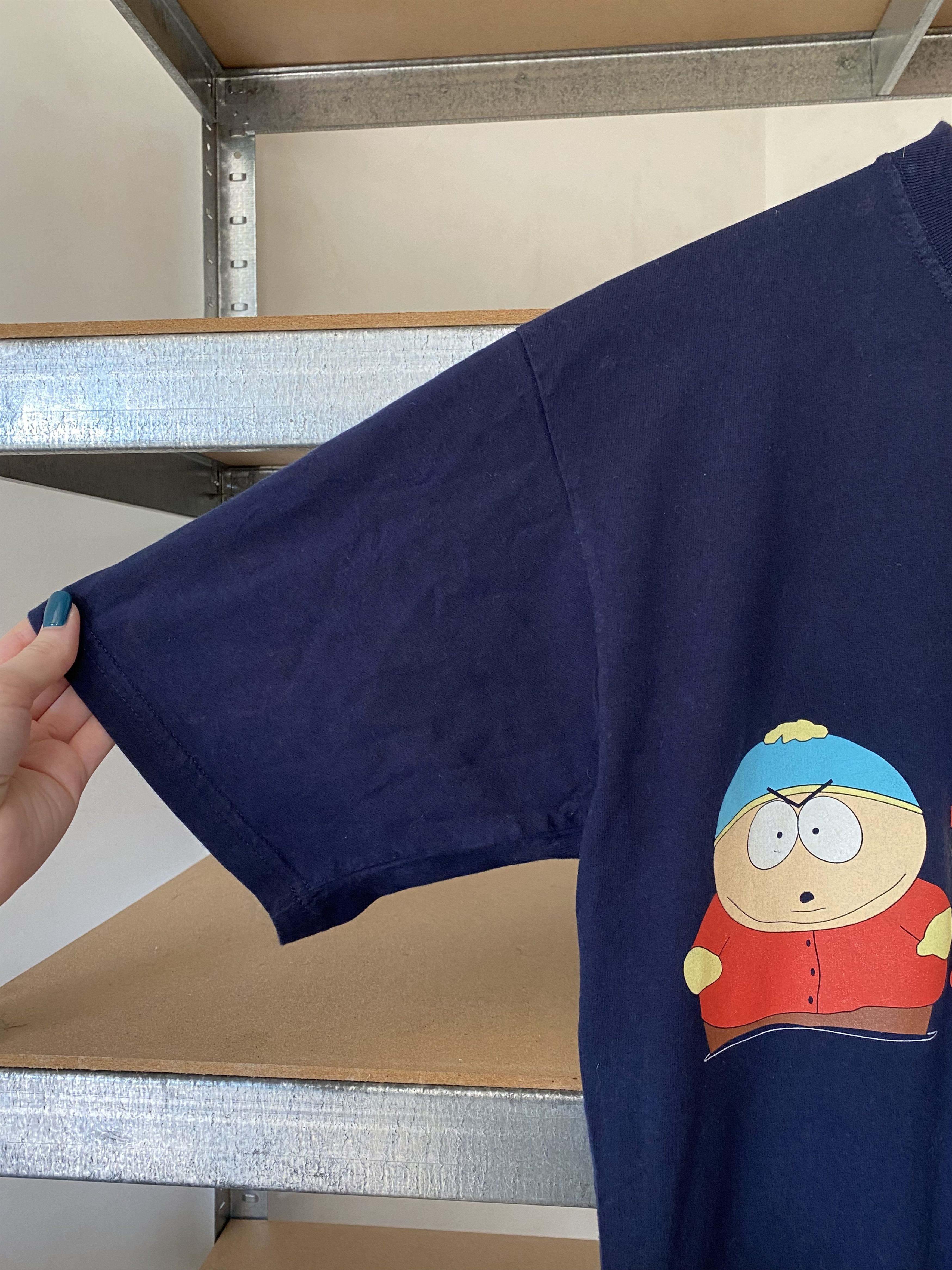 Cartoon Network South Park Vintage 1998 Navy Blue Cartoon Movie Tee Size US M / EU 48-50 / 2 - 7 Thumbnail