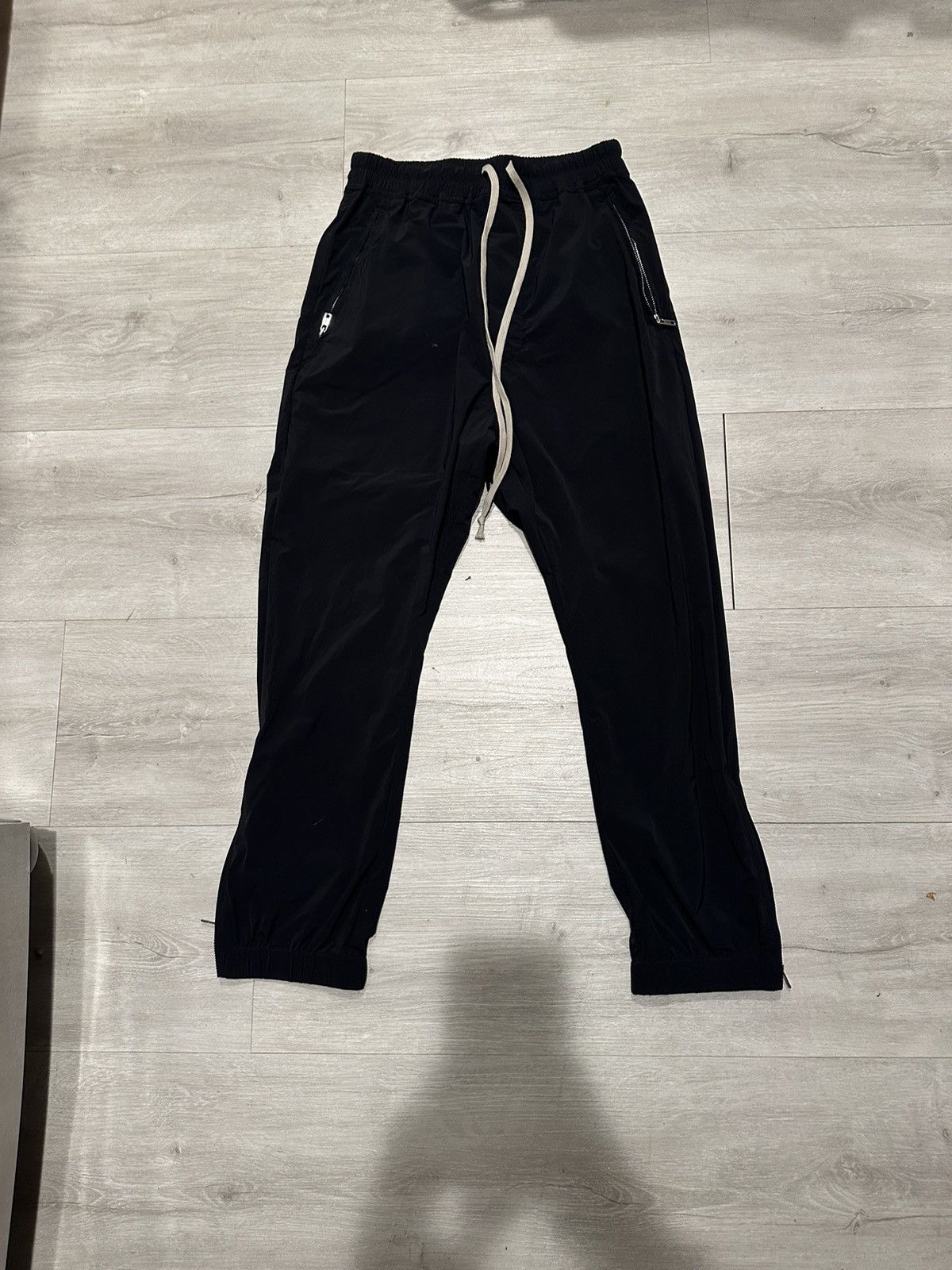 image of Rick Owens Mainline Babel Ss19 Track Pants Black, Men's (Size 30)