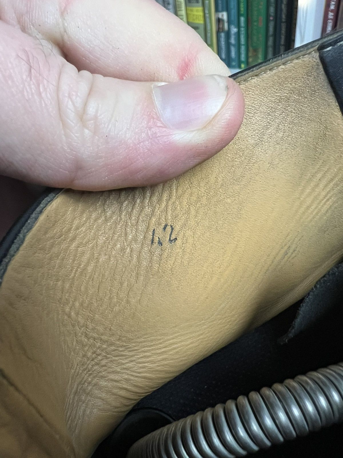 Vintage 20 HMAK 19 leather army boots Denmark vintage rare Size US 9 / EU 42 - 13 Thumbnail