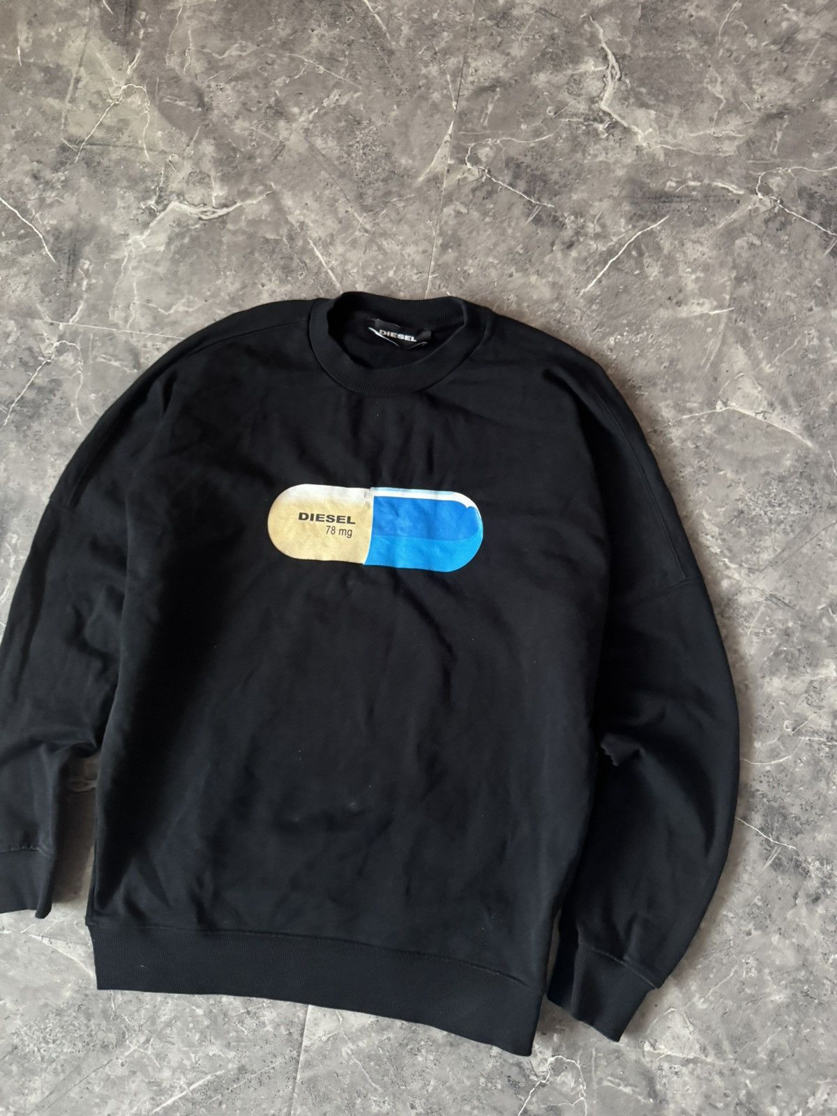 Diesel Diesel pill sweatshirt Black Size US S / EU 44-46 / 1 - 2 Thumbnail