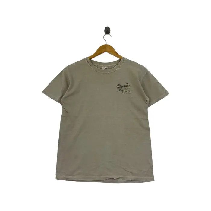 Vintage HAWAIIAN ISLANDS WAIKIKI Aquarium Maps Tee Shirt