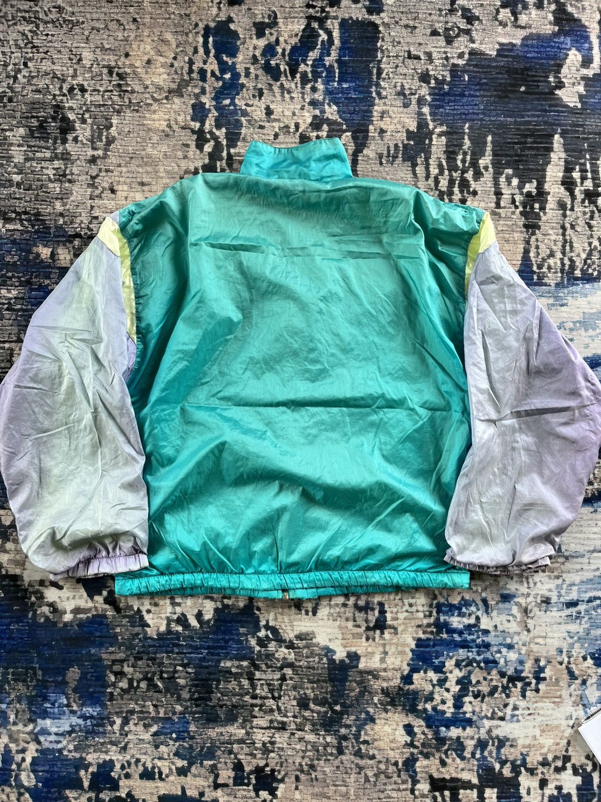 Nike × Vintage Vintage Nike zipper up jacket for sports 90s Size US S / EU 44-46 / 1 - 2 Thumbnail
