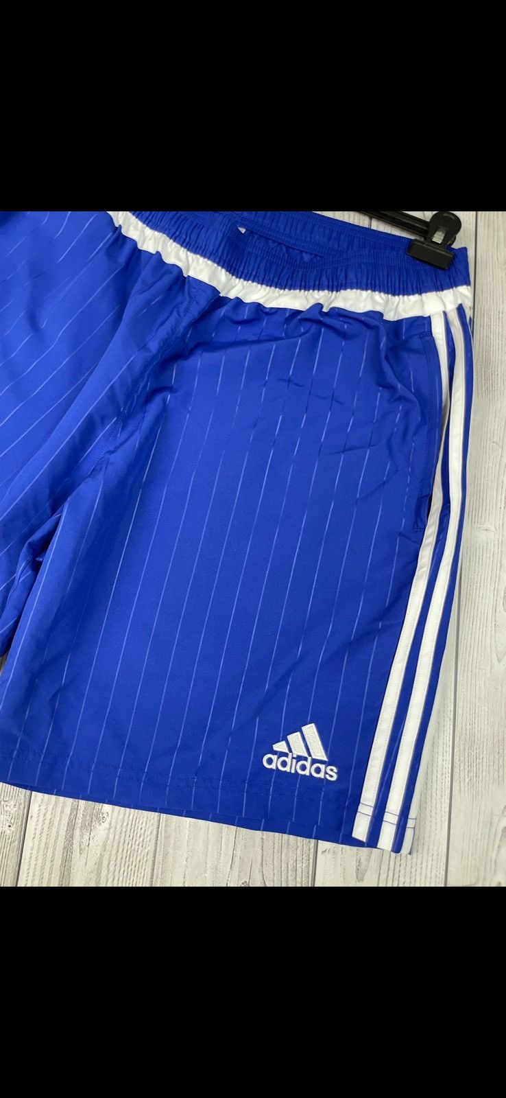 Adidas Vintage adidas Chelsea soccer shorts blue size XL logo Size US 36 / EU 52 - 3 Thumbnail