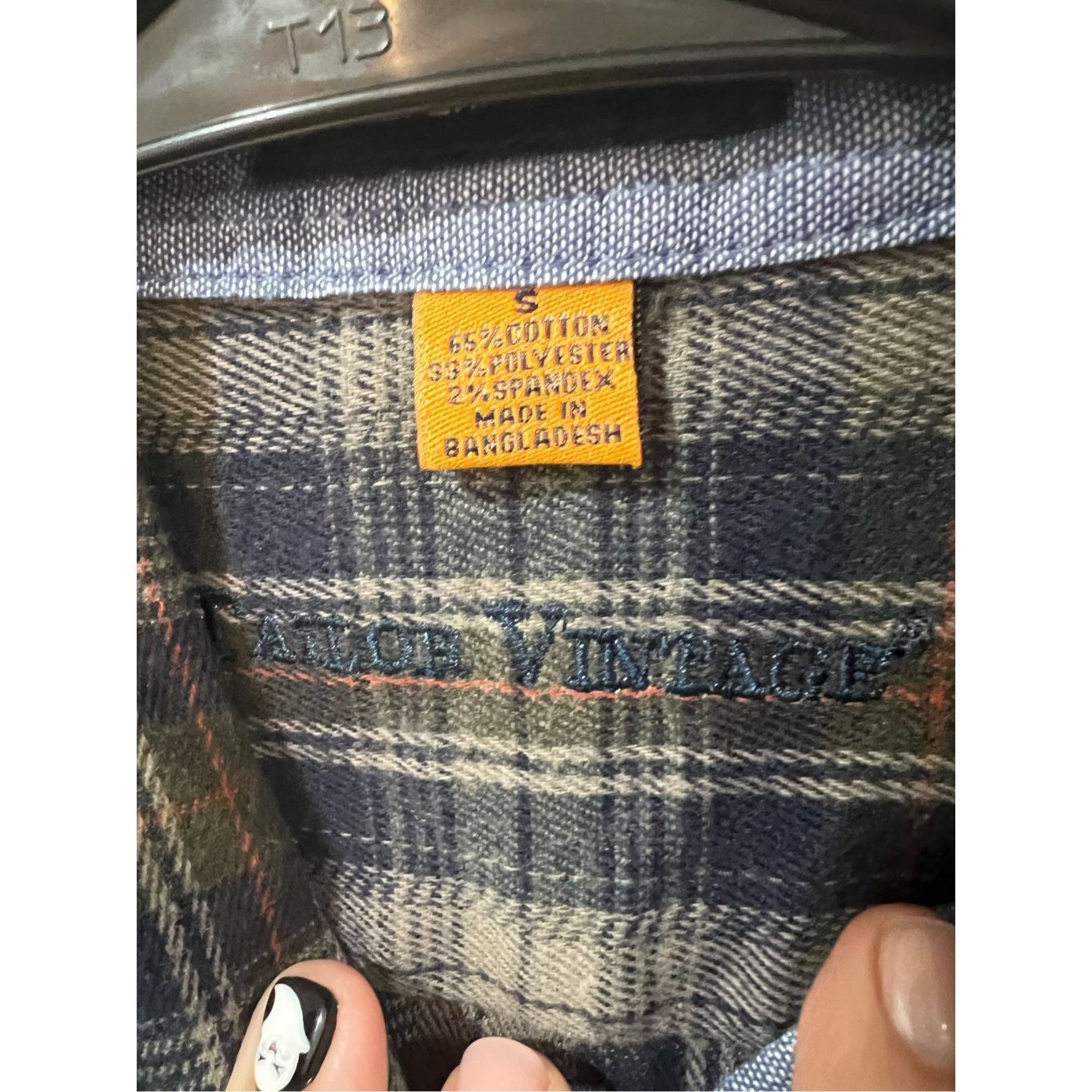 Other Tailor Vintage NWT hudson Plaid Long Sleeve Men Button Down Size US S / EU 44-46 / 1 - 2 Thumbnail