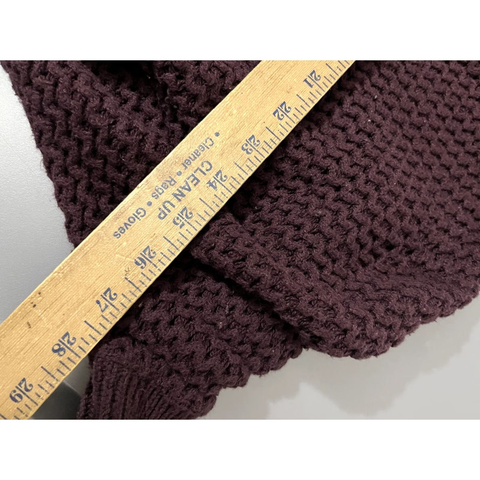 Loft LOFT Maroon Turtleneck Sweater 100% Cotton Size Small Women Pullover Fall/Winter Size S / US 4 / IT 40 - 5 Thumbnail