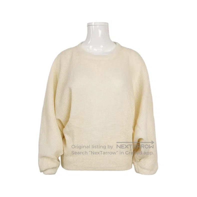 Hermes Hermes Wool and mohair blend solid color long-sleeve sweat Size XXS / US 00 / IT 34 - 1 Thumbnail