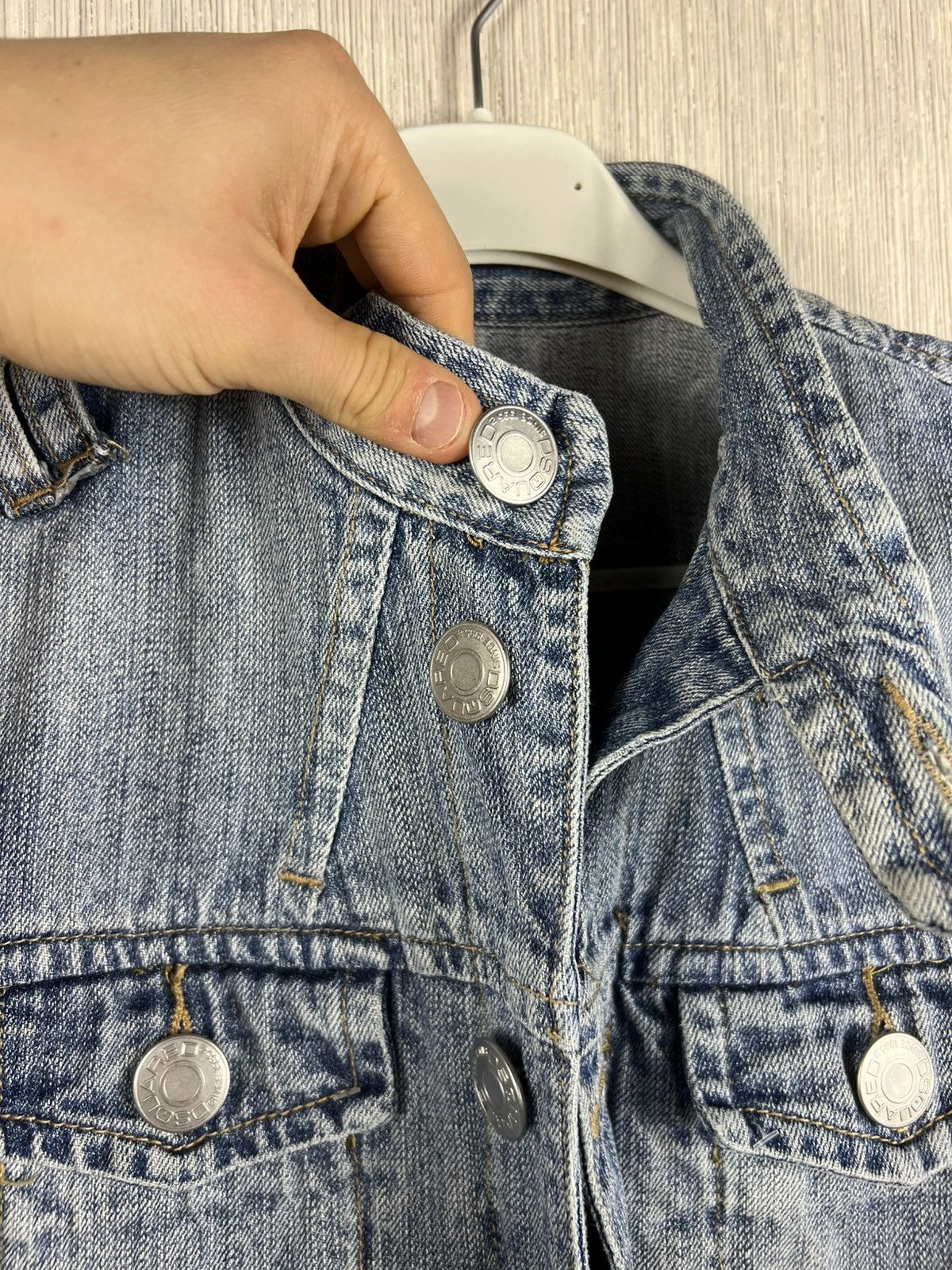 Dsquared2 Archive Dsquared2 denim sleeveless vest zip jacket vintage Size US M / EU 48-50 / 2 - 12 Thumbnail