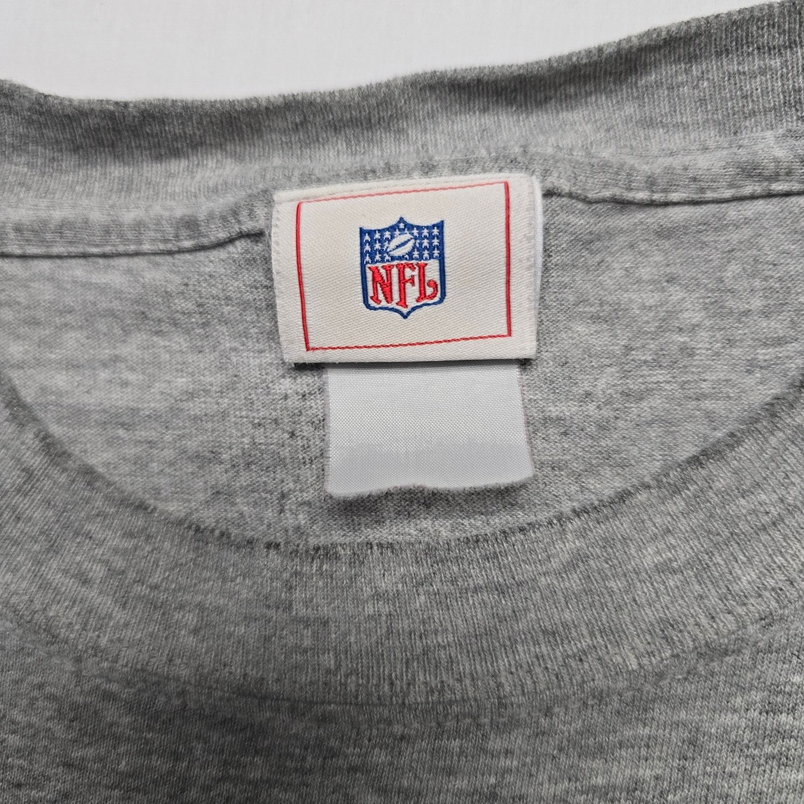 NFL Vintage Denver Broncos Shirt Gray Large Tear Away NFL Tee Size US L / EU 52-54 / 3 - 5 Thumbnail