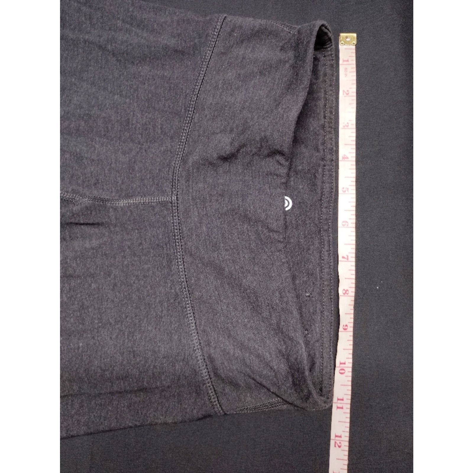 Champion Champion Charcoal Grey Athletic Leggings with Interior Logo Size 22" - 2 Thumbnail
