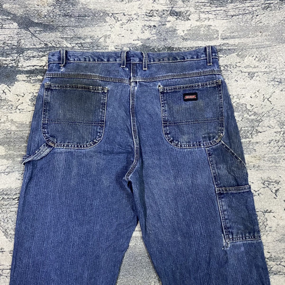 Carhartt × Dickies × Vintage Vintage Dickies Dirty Rusty Carpenter Denim Jeans Size US 39 - 7 Thumbnail