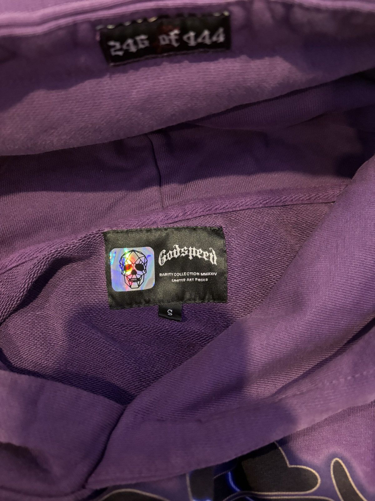 Godspeed B.M.X. Hoodie (Purple) Size US S / EU 44-46 / 1 - 8 Thumbnail
