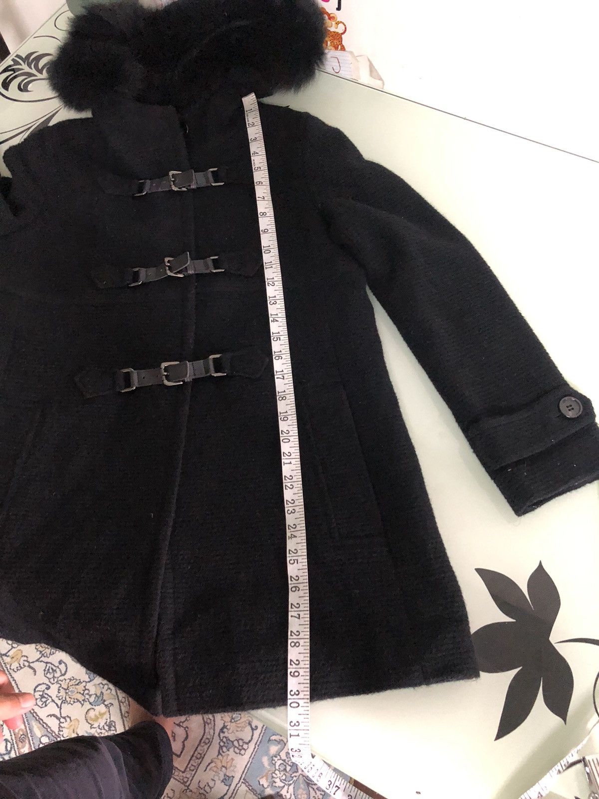 Yohji Yamamoto Ined by Yohji Yamamoto Wool Blend Winter Duffle Coat Hoodie Size M / US 6-8 / IT 42-44 - 20 Thumbnail