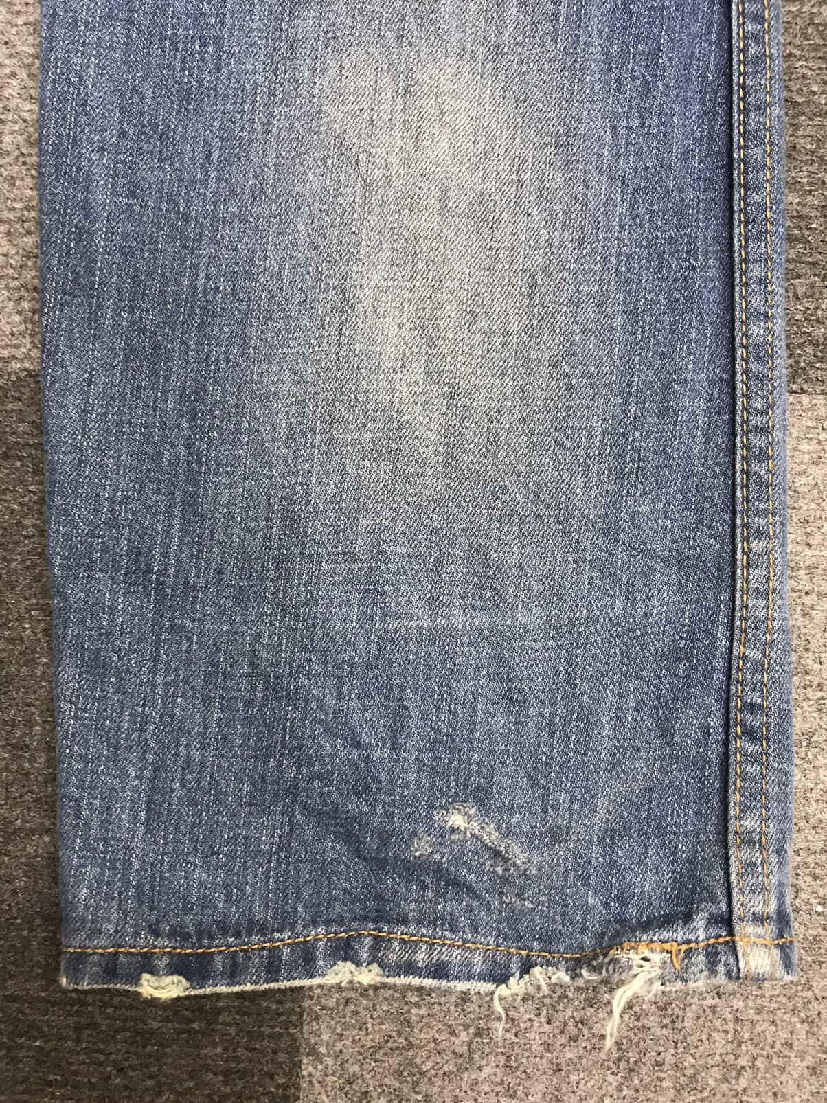 Japanese Brand 💥ARCHIVAL💥Dominate Double Waist Stone Wash Denim F450 Size US 34 / EU 50 - 21 Thumbnail