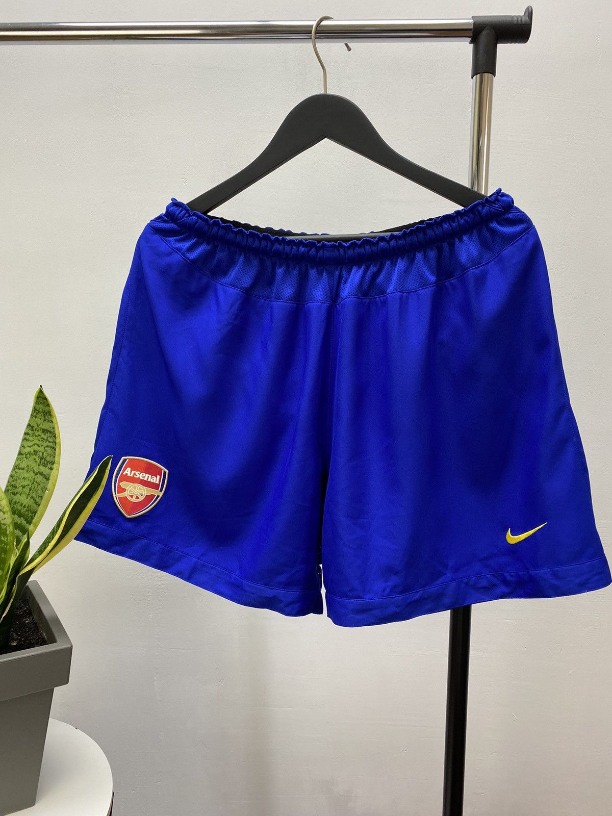 Nike × Vintage Nike Arsenal 2006 2008 Soccer Shorts Football Away Third Kit Size US 34 / EU 50 - 2 Thumbnail