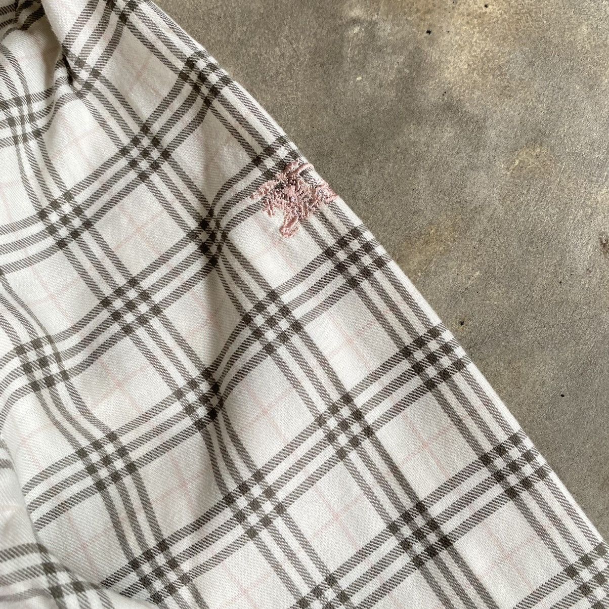 Burberry Vintage 90s Burberry Nova Check Longsleeve Shirt Size M / US 6-8 / IT 42-44 - 3 Thumbnail