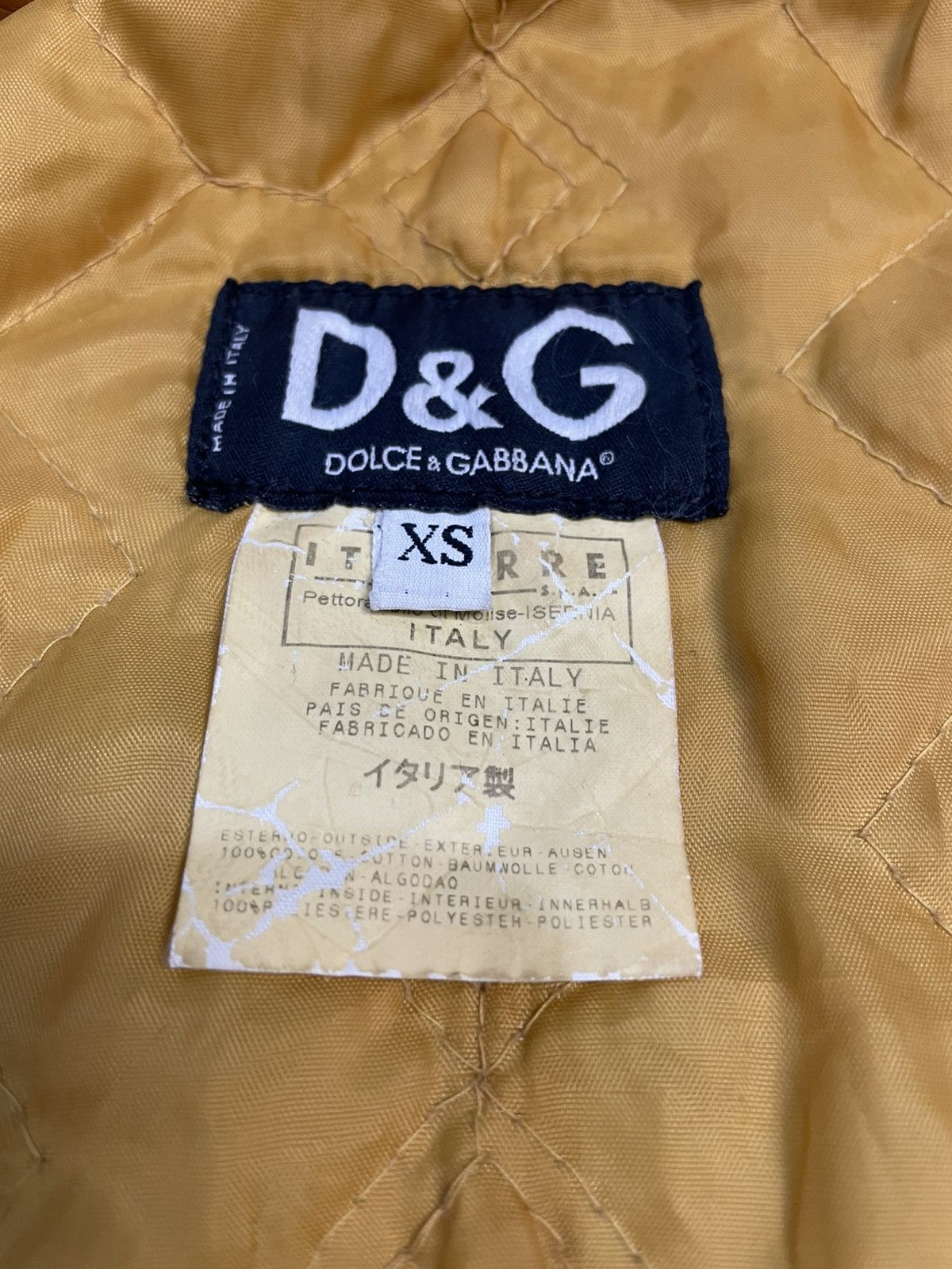 Dolce & Gabbana Dolce & Gabbana 00's Camo Denim Jacket Size US XS / EU 42 / 0 - 8 Thumbnail