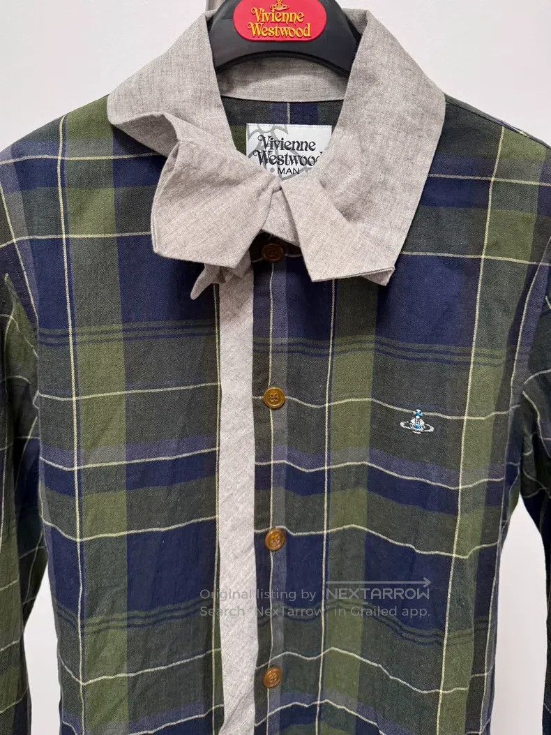 Vivienne Westwood Vivienne Westwood Vintage second-hand diagonal plaid trans Size L / US 10 / IT 46 - 6 Thumbnail