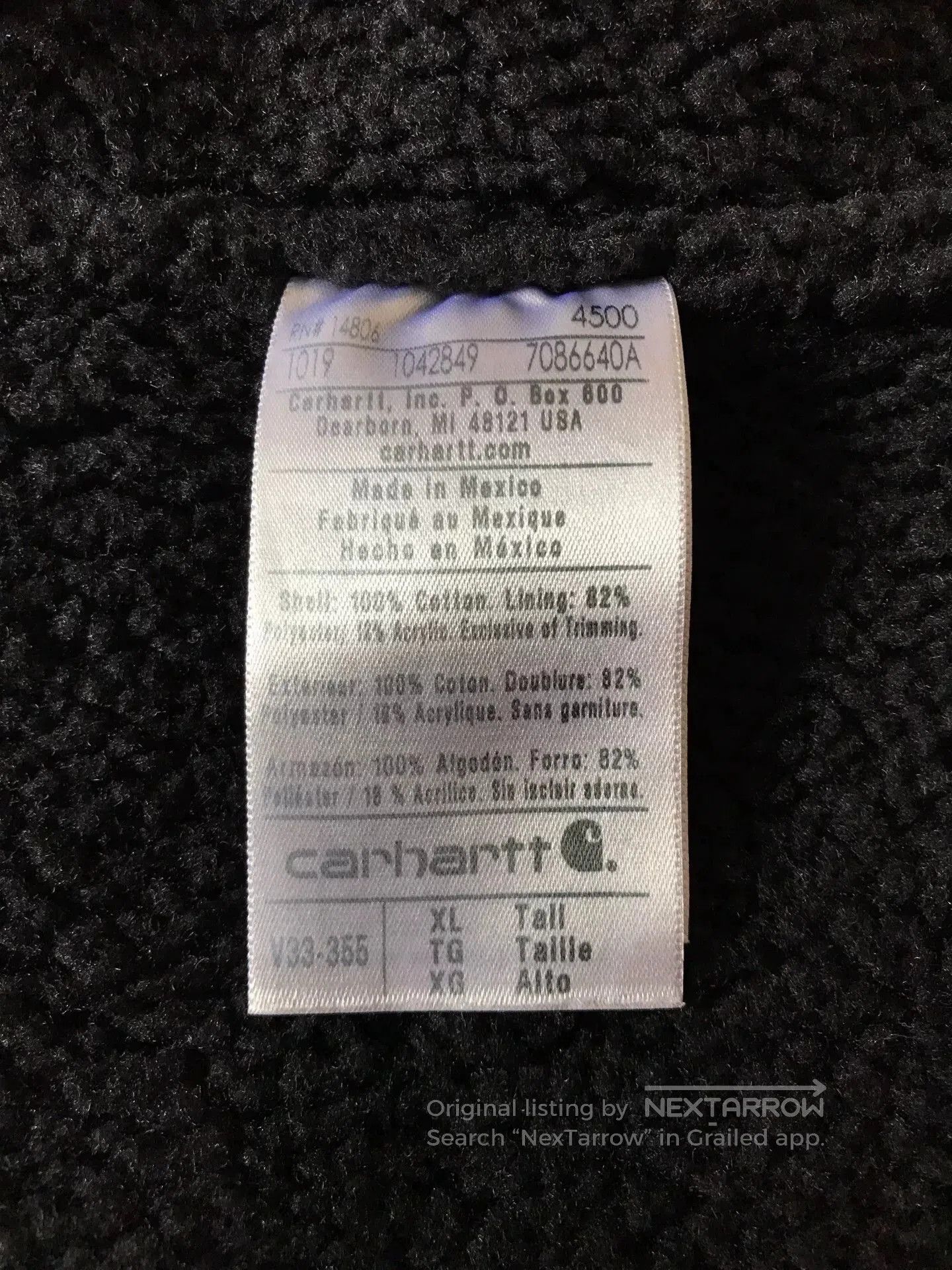 Carhartt Carhartt V33 Washed Canvas Work Vest. Size US XL / EU 56 / 4 - 9 Thumbnail