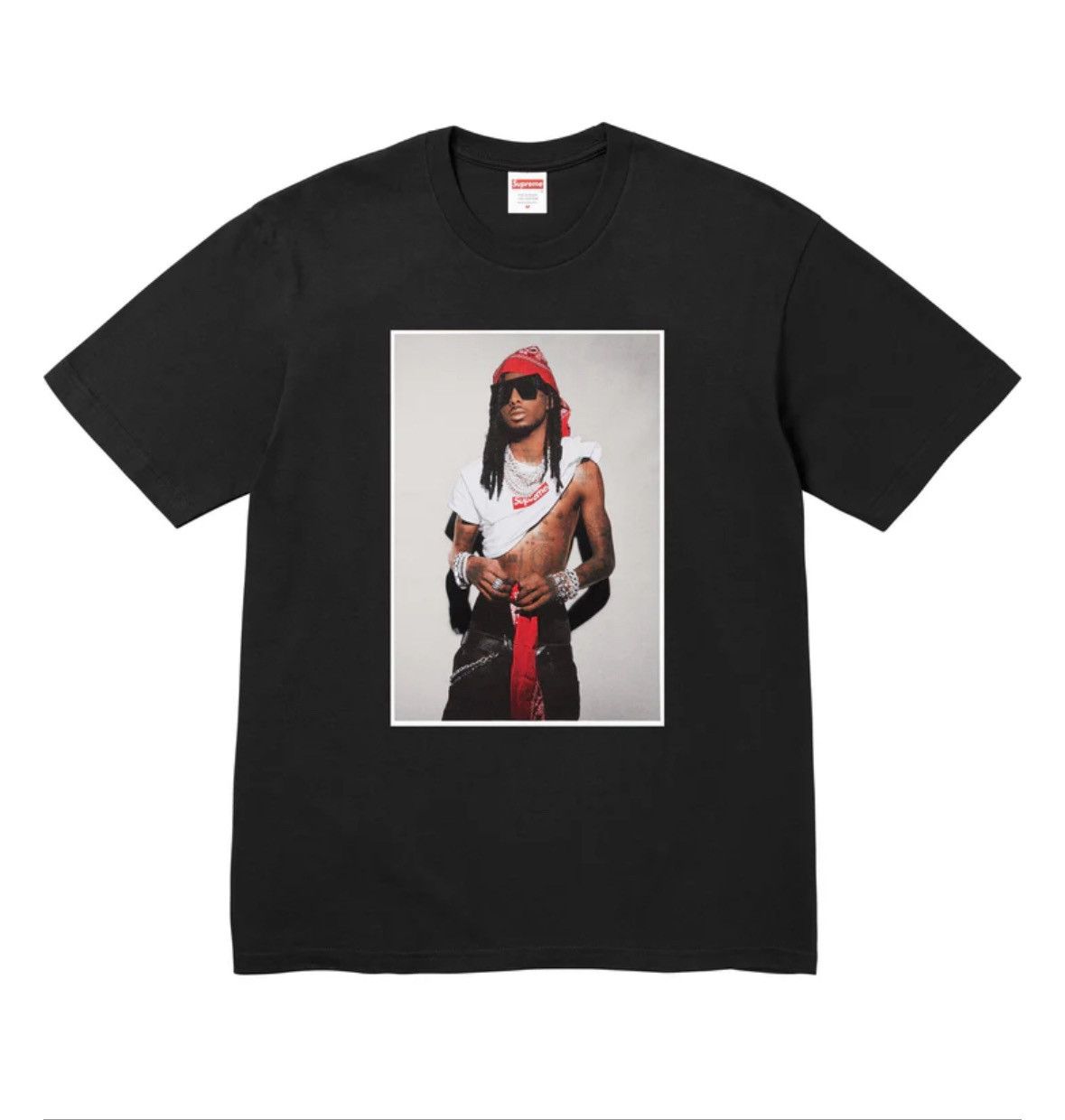 Supreme Supreme x Playboi Carti T-Shirt Black Size US M / EU 48-50 / 2 - 1 Preview