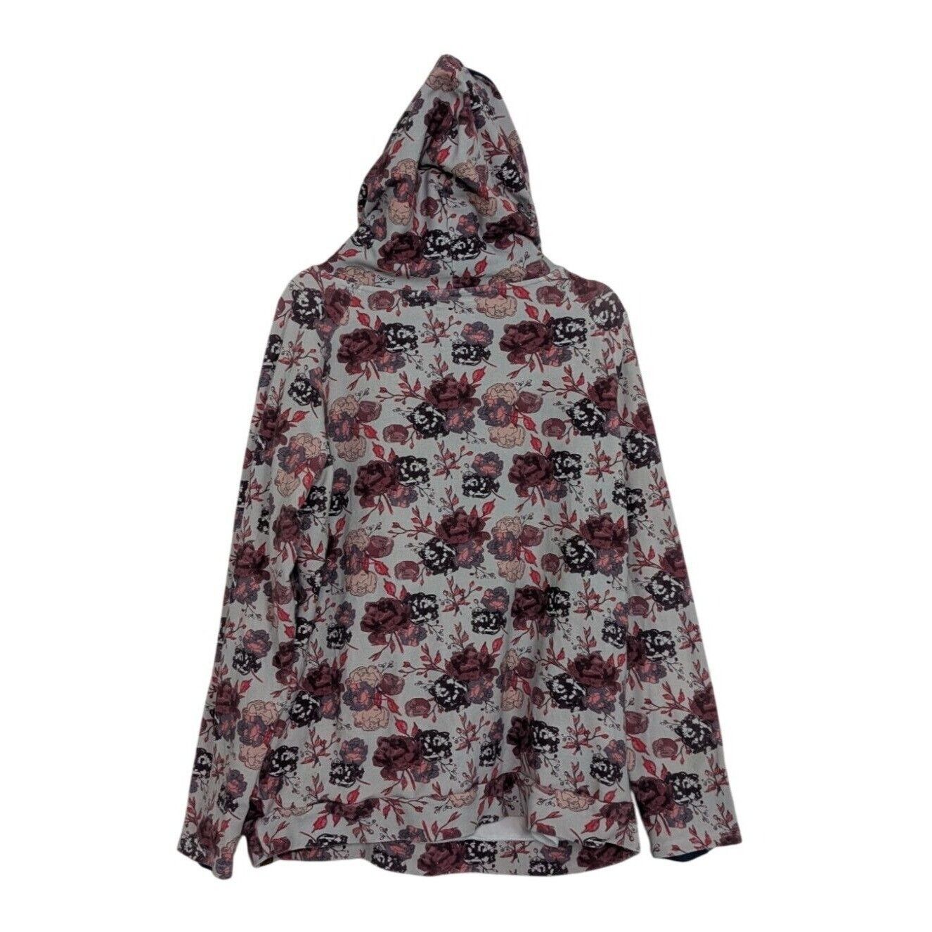 Other Ampersand Avenue Floral Hoodie Womens Size XXL Blue Size XXL / US 16-18 / IT 52-54 - 9 Thumbnail