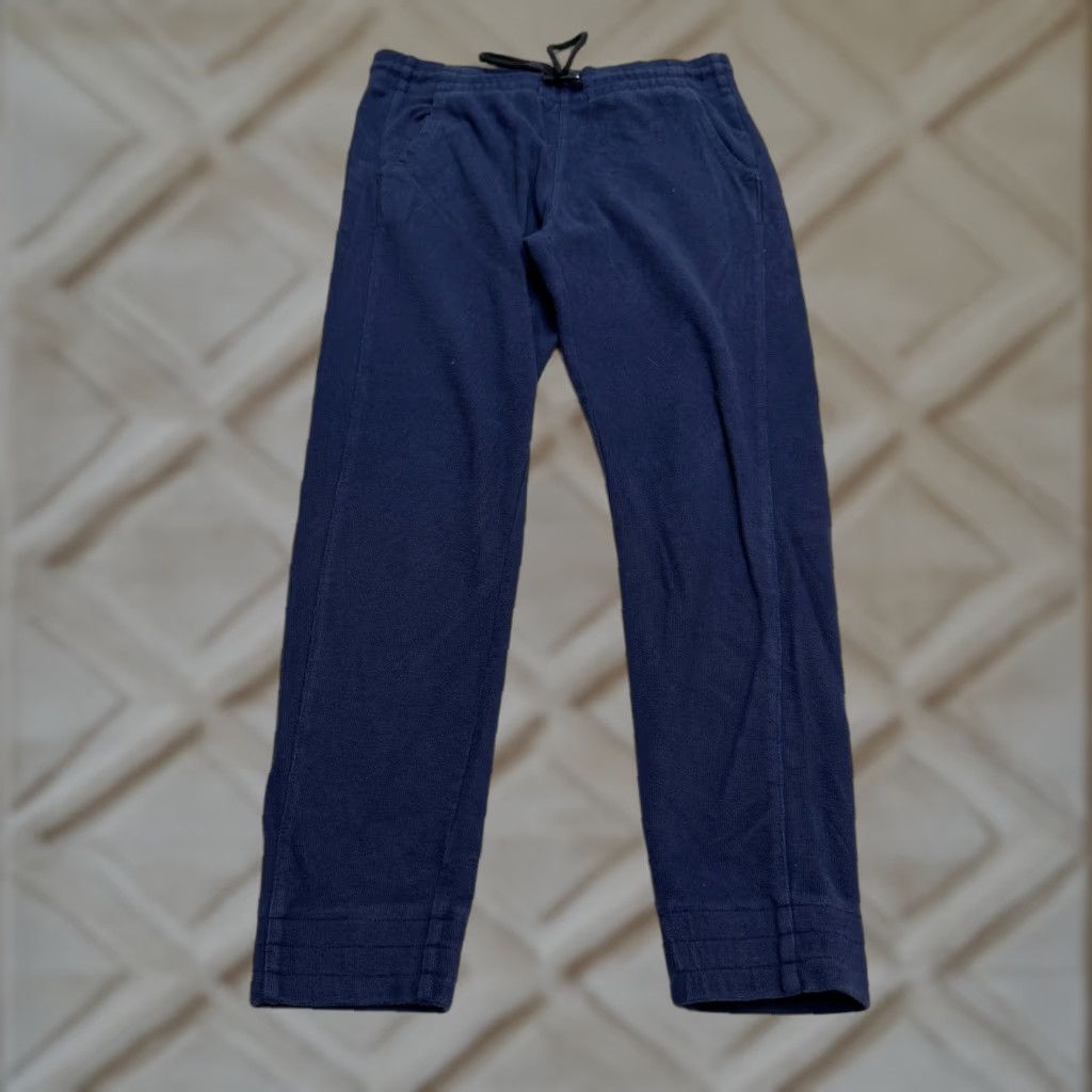 Vintage Goodfellow Jogger Sweatpants Small Blue Elastic Drawstring Casual Lounge Men’s Pants Regular Style Sweatpants Size US 29 - 1 Thumbnail