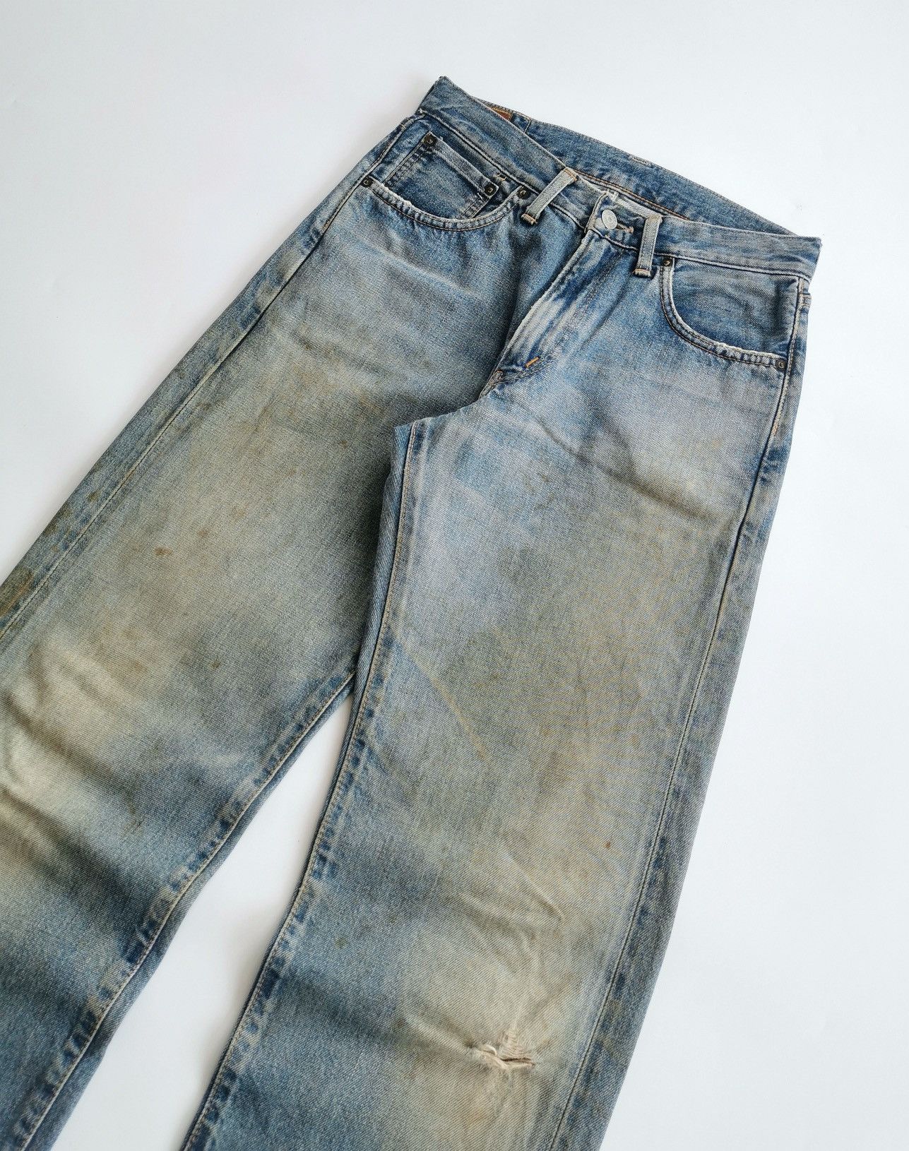 Edwin Vintage Selvedge Something Edwin Lot505 Denim Jeans Size US 28 / EU 44 - 4 Thumbnail