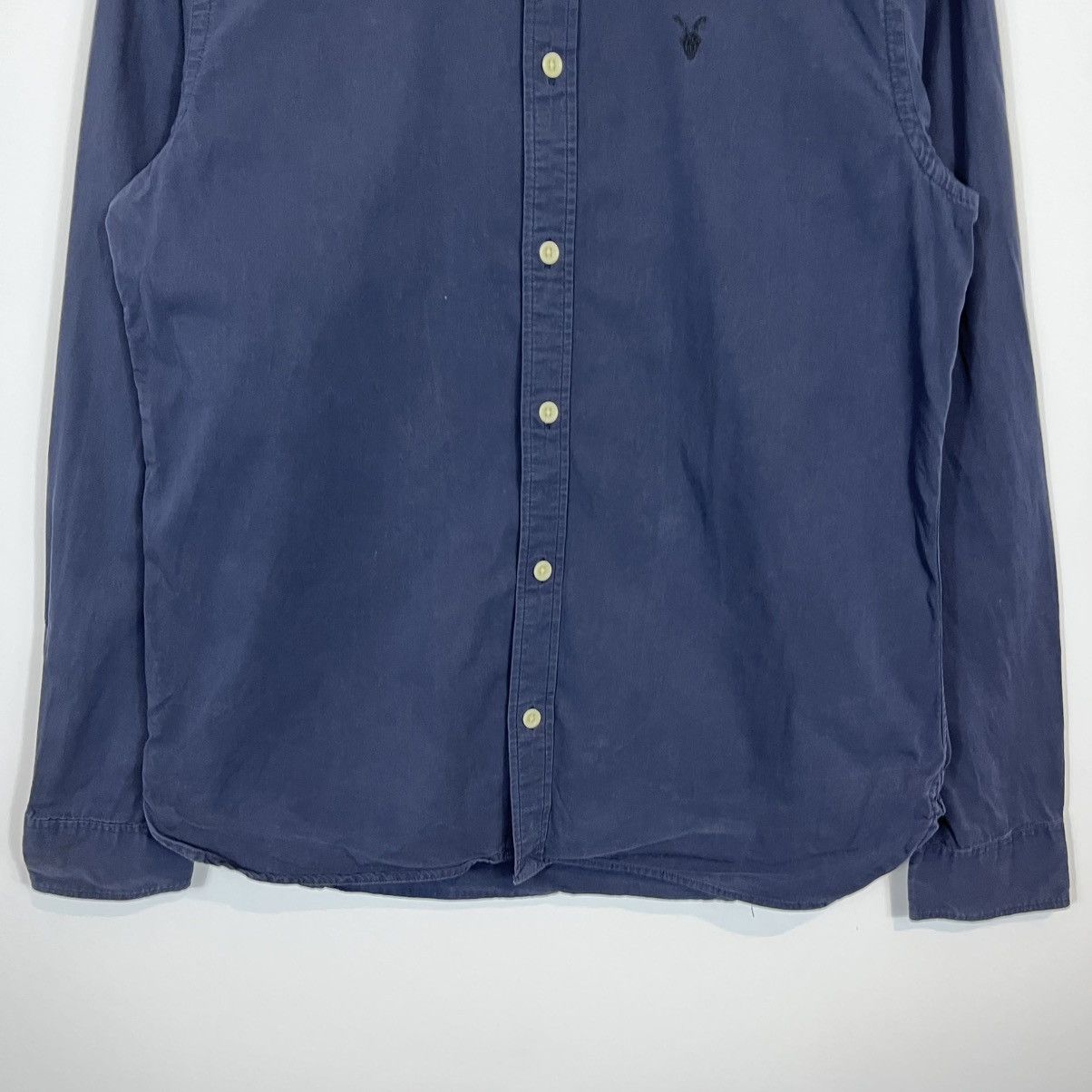 Allsaints Allsaints Blue Button Down Shirt Streetwear Y2K Size US M / EU 48-50 / 2 - 3 Thumbnail