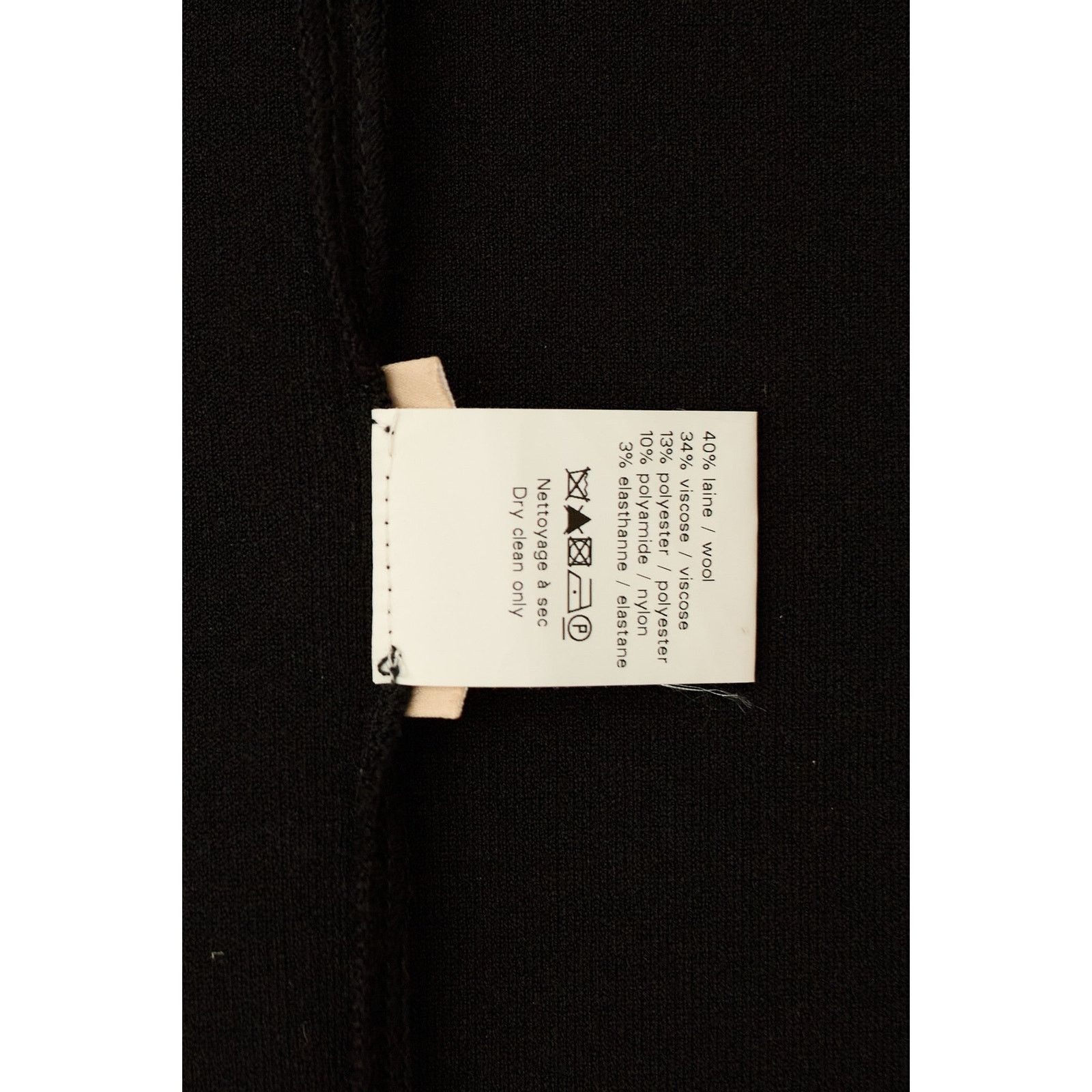 Alaia Black Wool Knit Zip Coat Size XS / US 0-2 / IT 36-38 - 5 Thumbnail