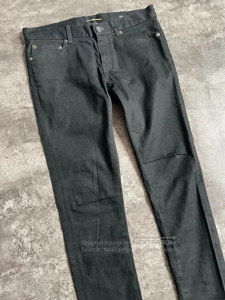 Saint Laurent Paris Saint Laurent Paris Black Basic Denim Pants Size US 28 / EU 44 - 2 Thumbnail