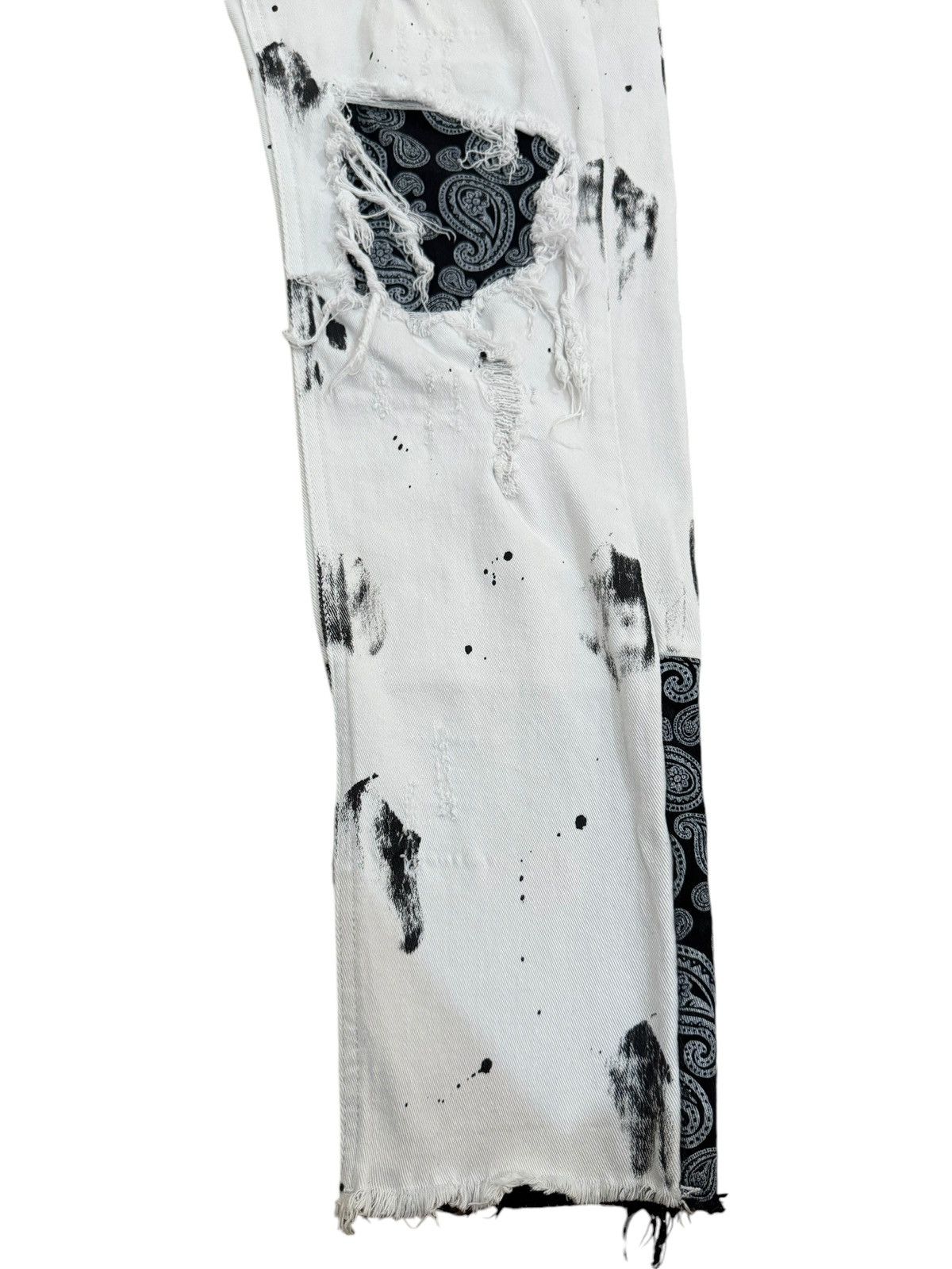 Japanese Brand × Kapital Japanese Brand Novamen Distressed Bandana Destroyed Jeans Size US 34 / EU 50 - 12 Thumbnail