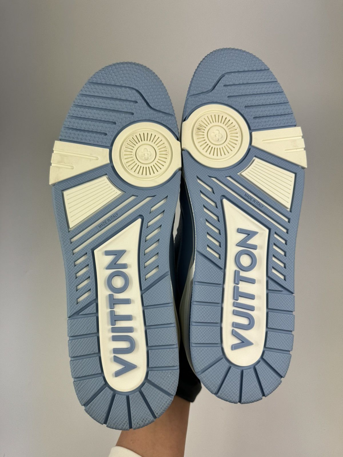 Louis Vuitton #54 SKY BLUE SNEAKERS Size US 11 / EU 44 - 9 Thumbnail