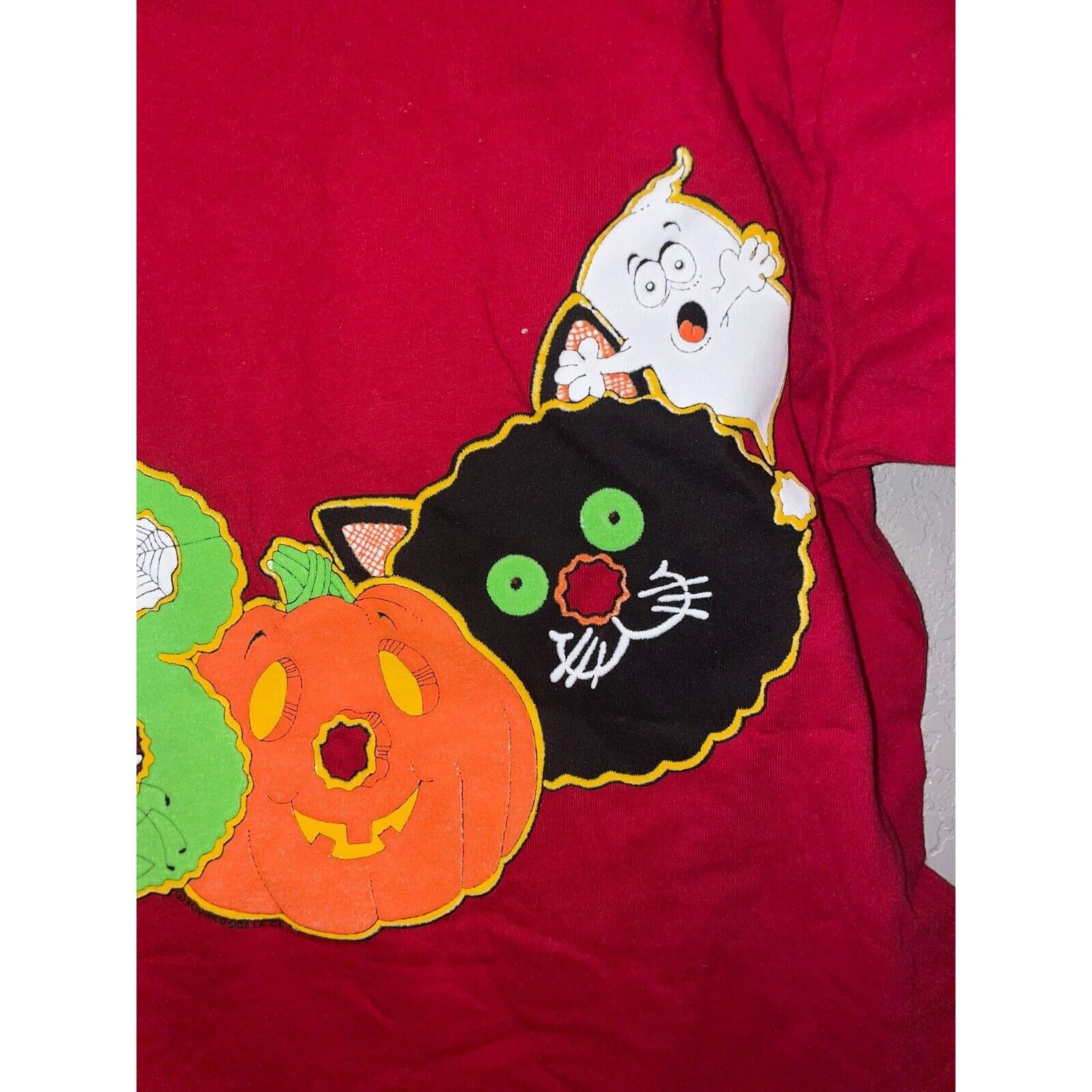 Jerzees Vintage Test Print Shirt Family Reunion Boo Halloween Tee M Size US M / EU 48-50 / 2 - 7 Thumbnail