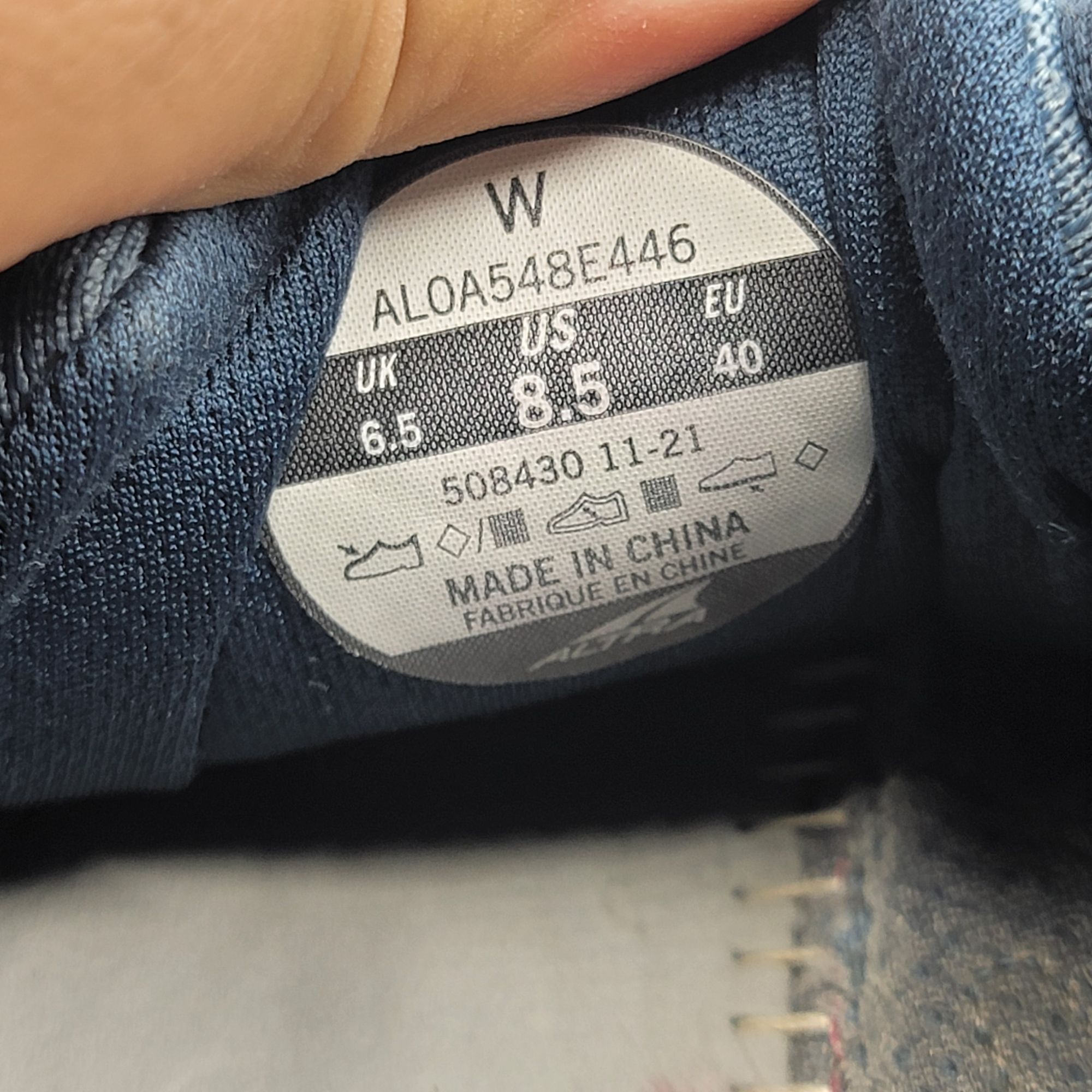 Altra Altra Lone Peak 6 Womens 8.5 Blue Athletic Shoes Hiking Camp Size US 8.5 / IT 38.5 - 6 Thumbnail