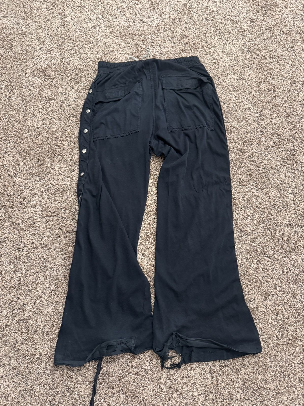 Rick Owens Rick Owens Wide Leg Pusher Pants Size US 30 / EU 46 - 2 Thumbnail