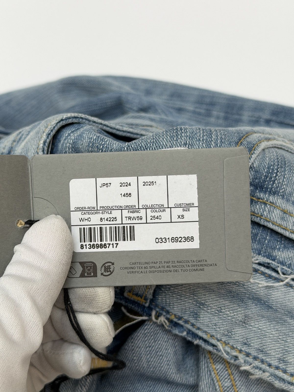 Balenciaga Balenciaga Low Waist Reworked WaistBand Denim Pants Size US 28 / EU 44 - 16 Thumbnail