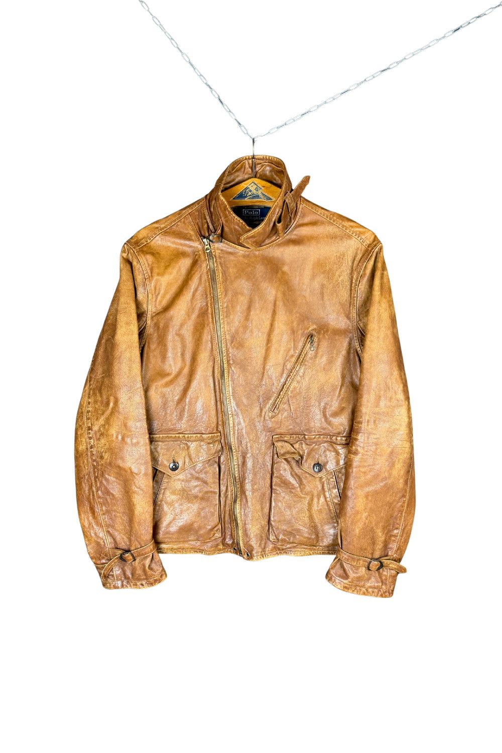 Polo Ralph Lauren fw01 Polo Ralph Lauren Leather Field / Pilot Jacket– Size US M / EU 48-50 / 2 - 15 Thumbnail