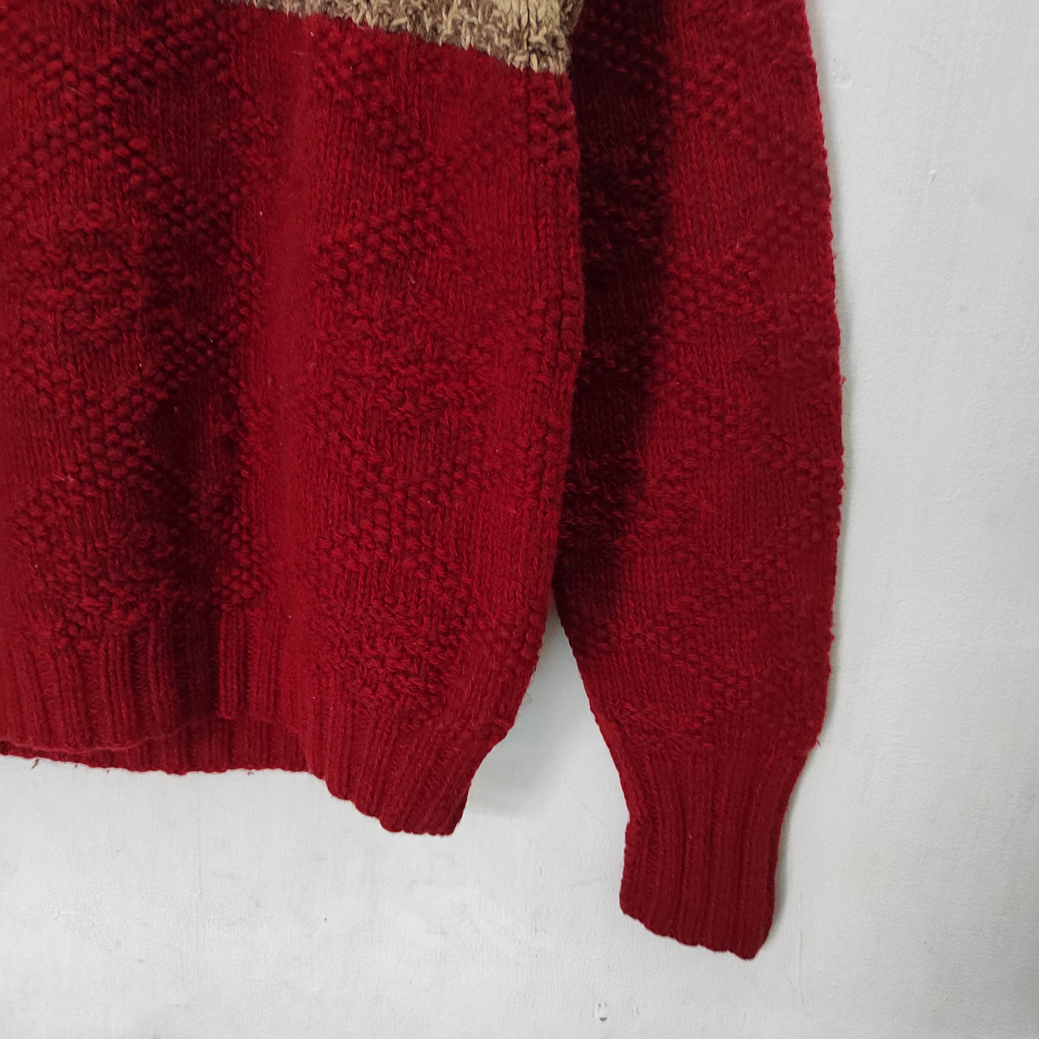 Polo Ralph Lauren Vintage Polo Ralph Lauren Hand Knit Wool Sweater Size US M / EU 48-50 / 2 - 3 Thumbnail