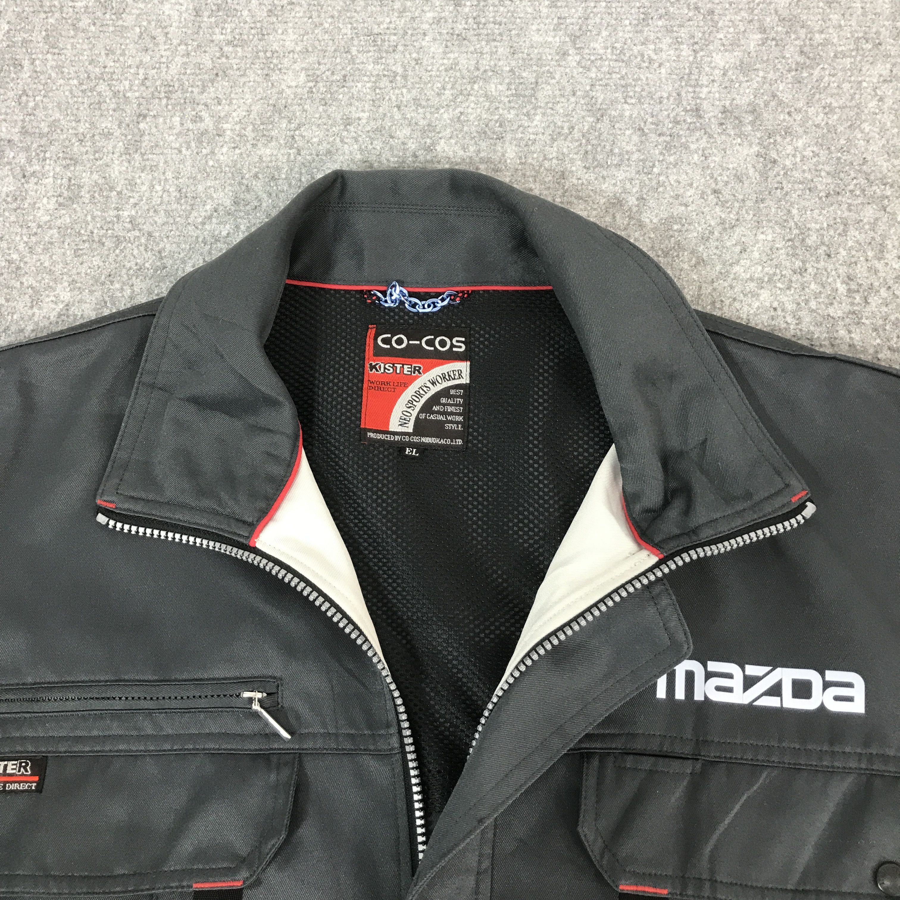 Sports Specialties Vtg Mazda Racing Motorsport custom jacket Size US L / EU 52-54 / 3 - 8 Thumbnail