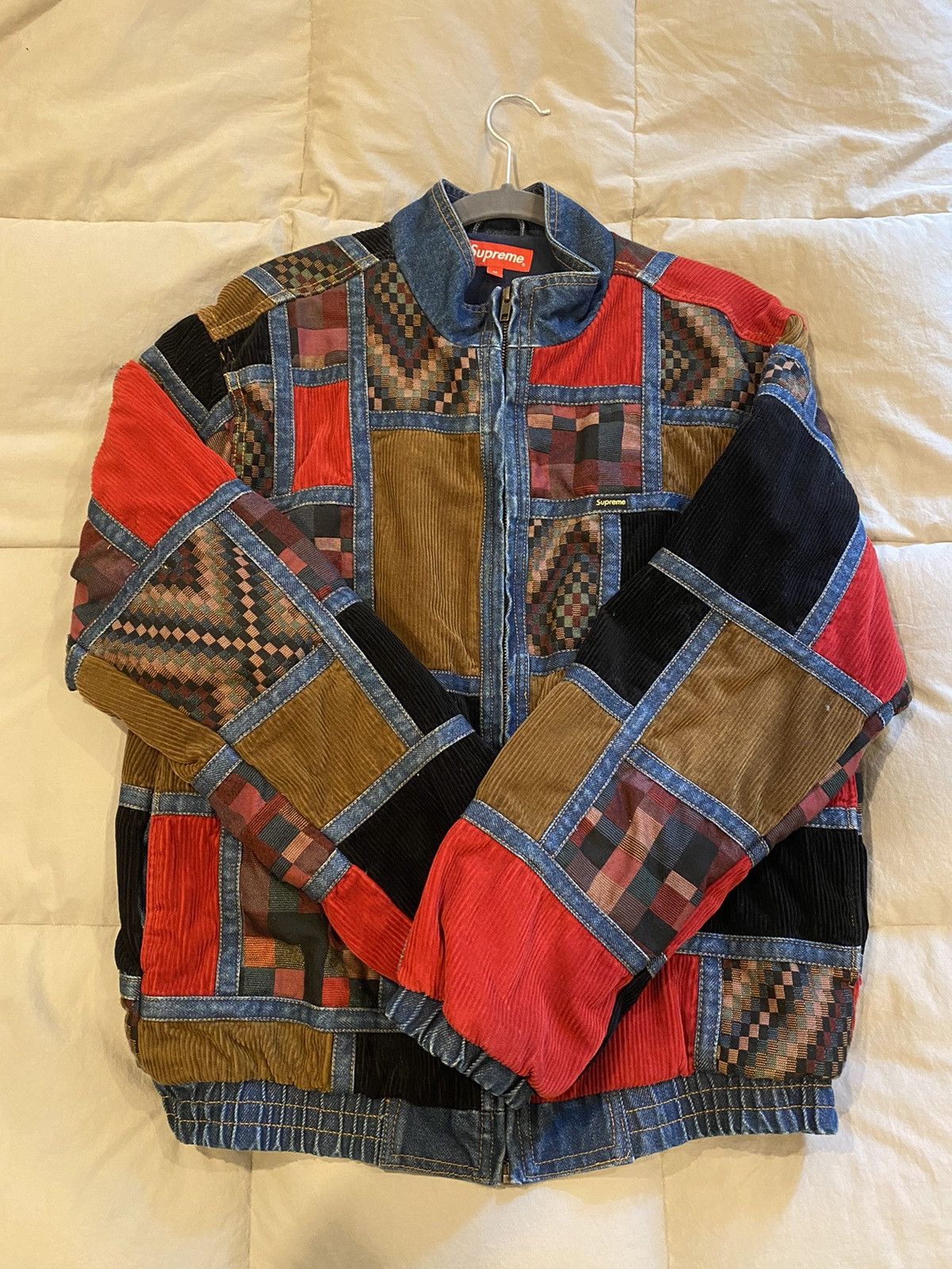 Corduroy Patchwork Jacket FW18 - Outerwear 