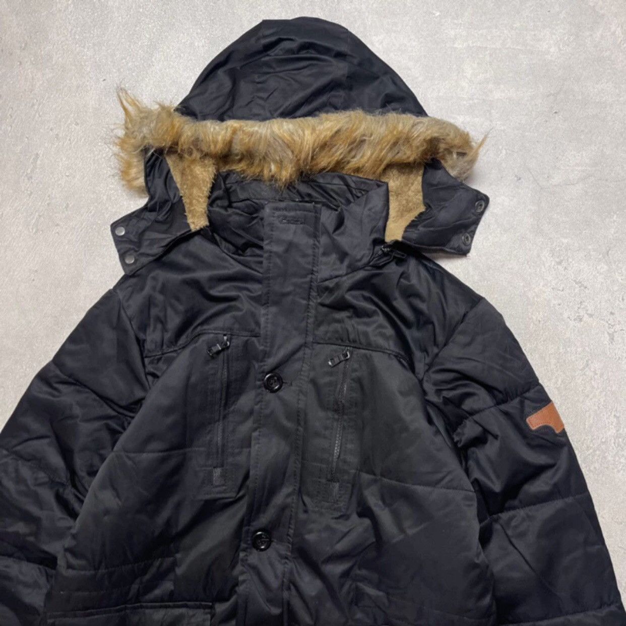 If Six Was Nine × Japanese Brand × Le Grande Bleu (L.G.B.) 2000s Vogue KMRii Style Puffer Faux Fur Parka Jacket Size US L / EU 52-54 / 3 - 3 Thumbnail