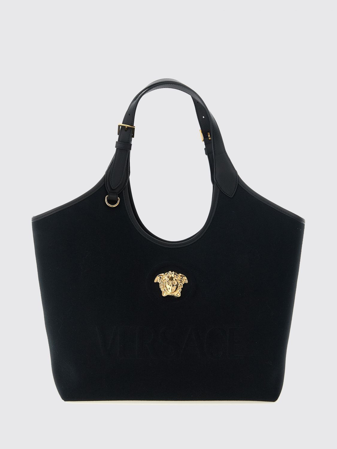 Versace Versace Tote Bag Woman Black Size ONE SIZE - 1 Thumbnail