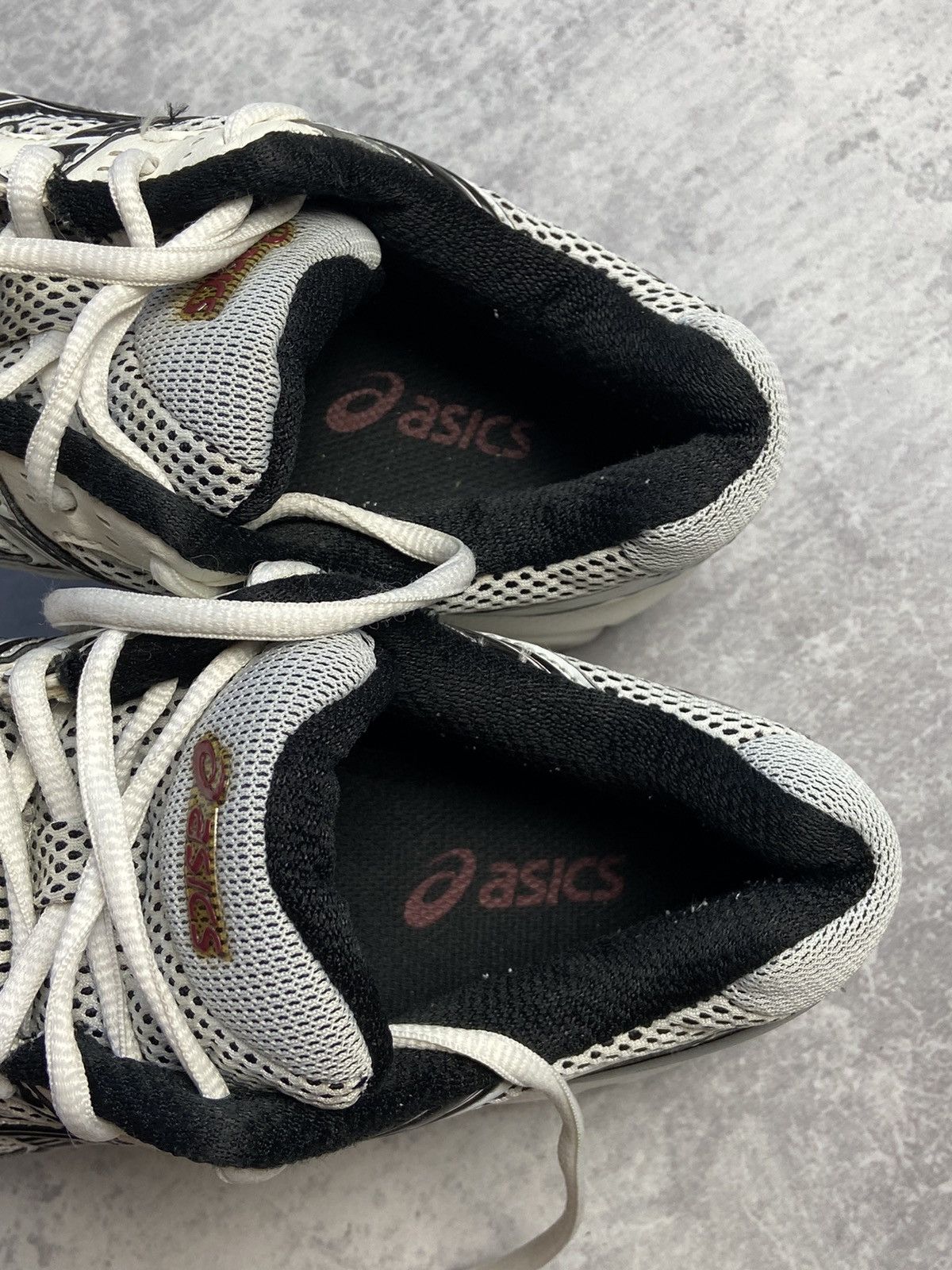 Asics × Vintage RARE ASICS Gel Blackhawk Ruby Y2K Running VINTAGE SNEAKERS Size US 7 / EU 40 - 19 Thumbnail
